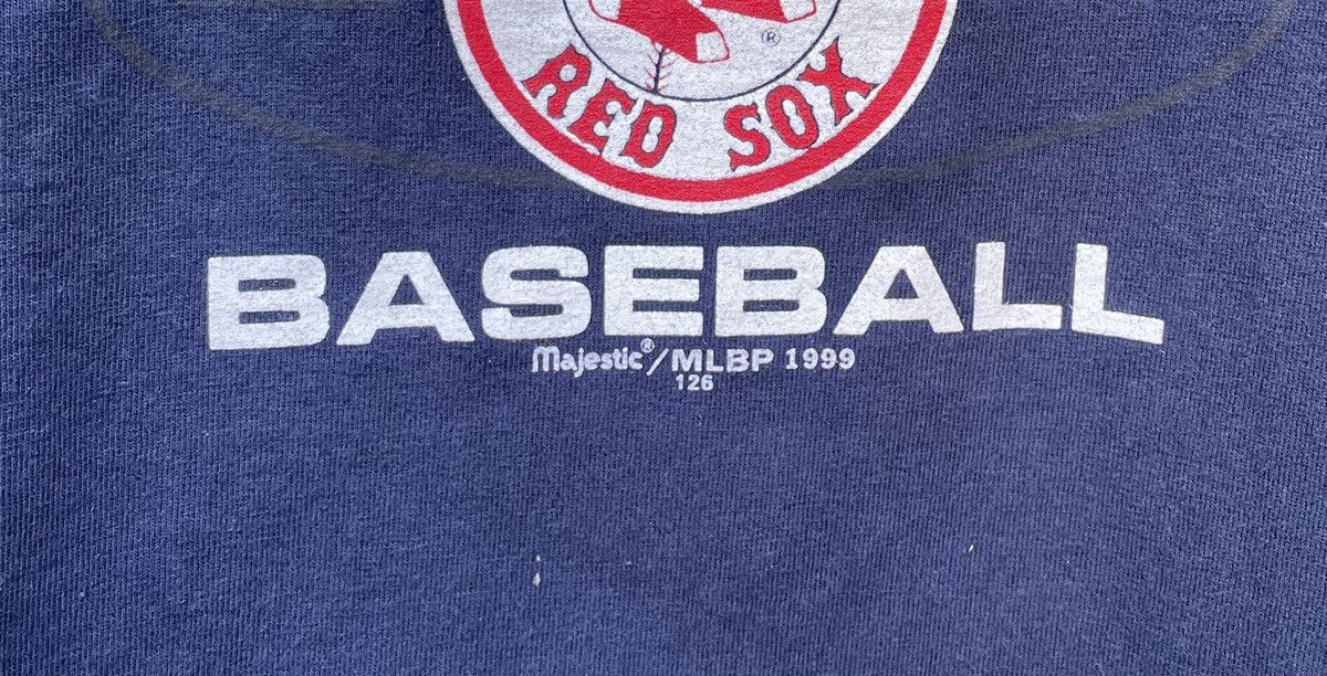 Majestic Vintage 1999 Majestic MLB Boston Red Sox’s Spellout T Shirt Size US L / EU 52-54 / 3 - 5 Thumbnail