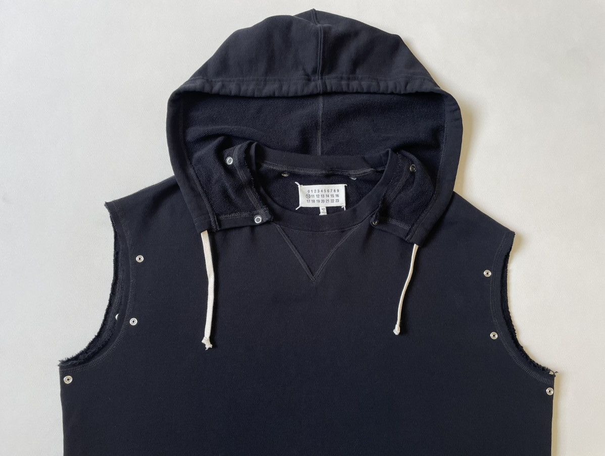 Maison Margiela S/S 17 Popper Sleeve Sweatshirt Vest Size US L / EU 52-54 / 3 - 3 Thumbnail