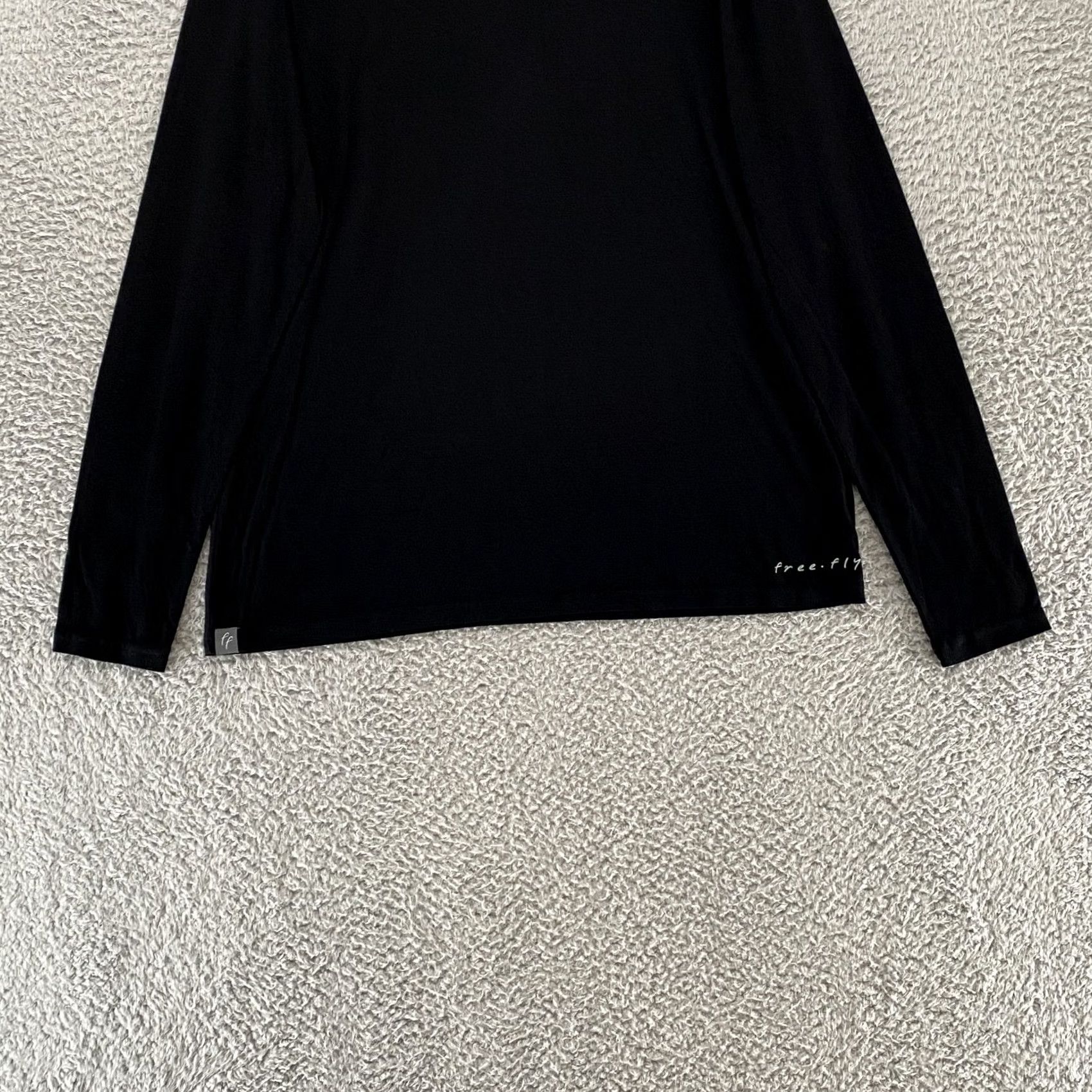 Vintage Free Fly Shirt Mens Large Black Graphic Makena Bamboo Paddle Performance Size US L / EU 52-54 / 3 - 4 Thumbnail