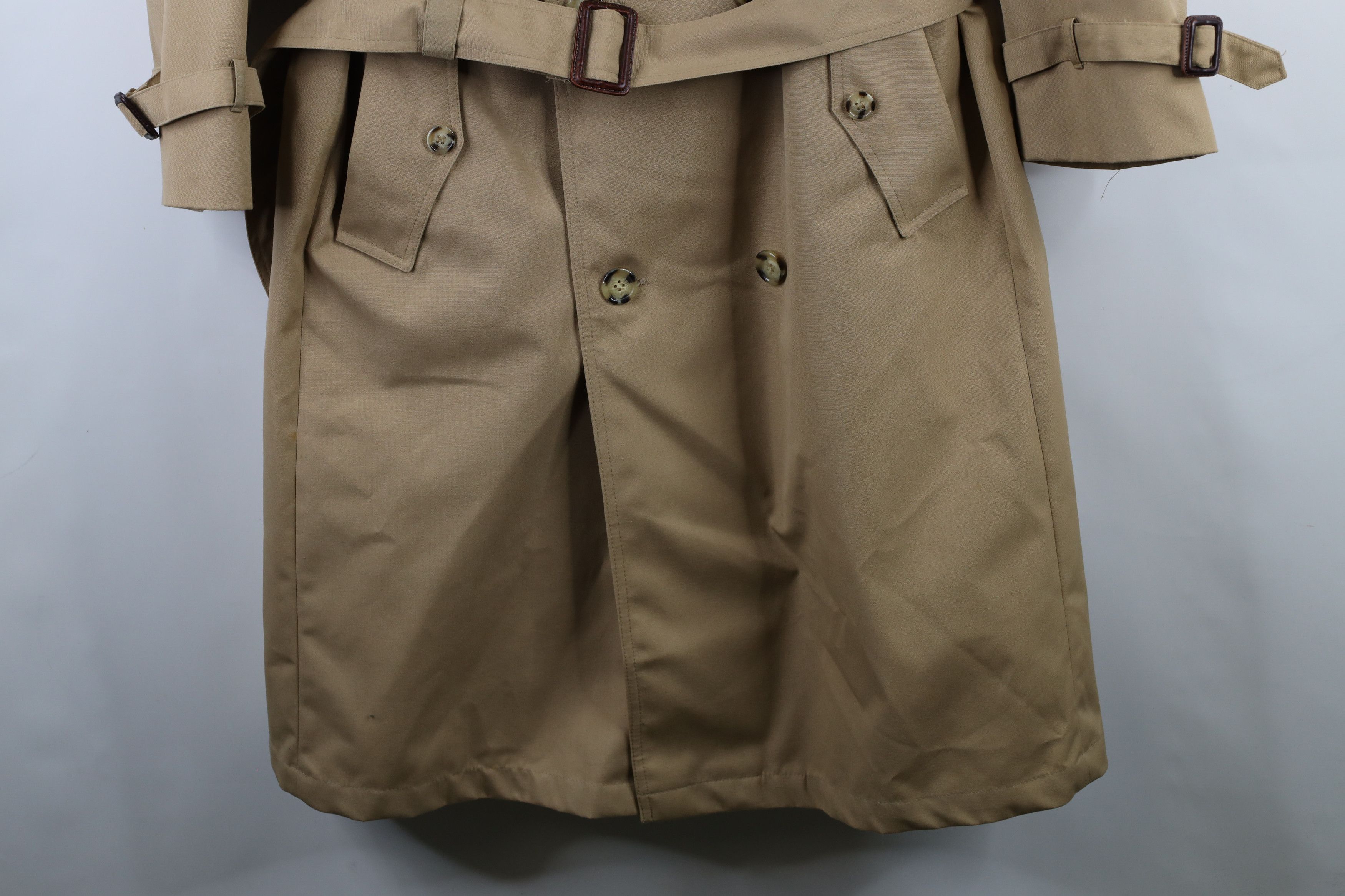 Vintage Vintage 90s Streetwear Heavyweight Trench Coat Rain Jacket Size US L / EU 52-54 / 3 - 4 Thumbnail