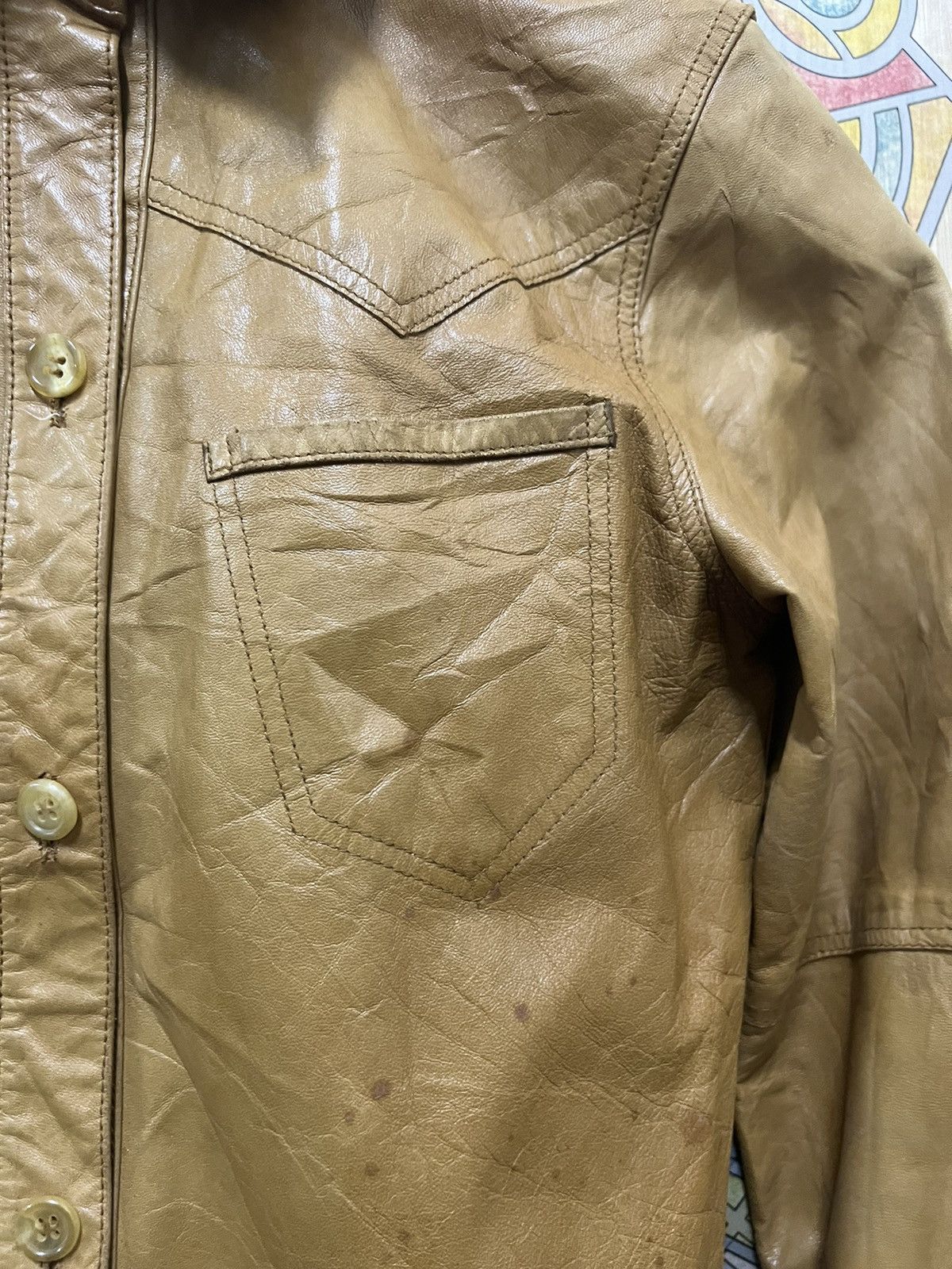 Leather × Michel Klein MICHEL KLEIN LEATHER Size US XS / EU 42 / 0 - 10 Thumbnail