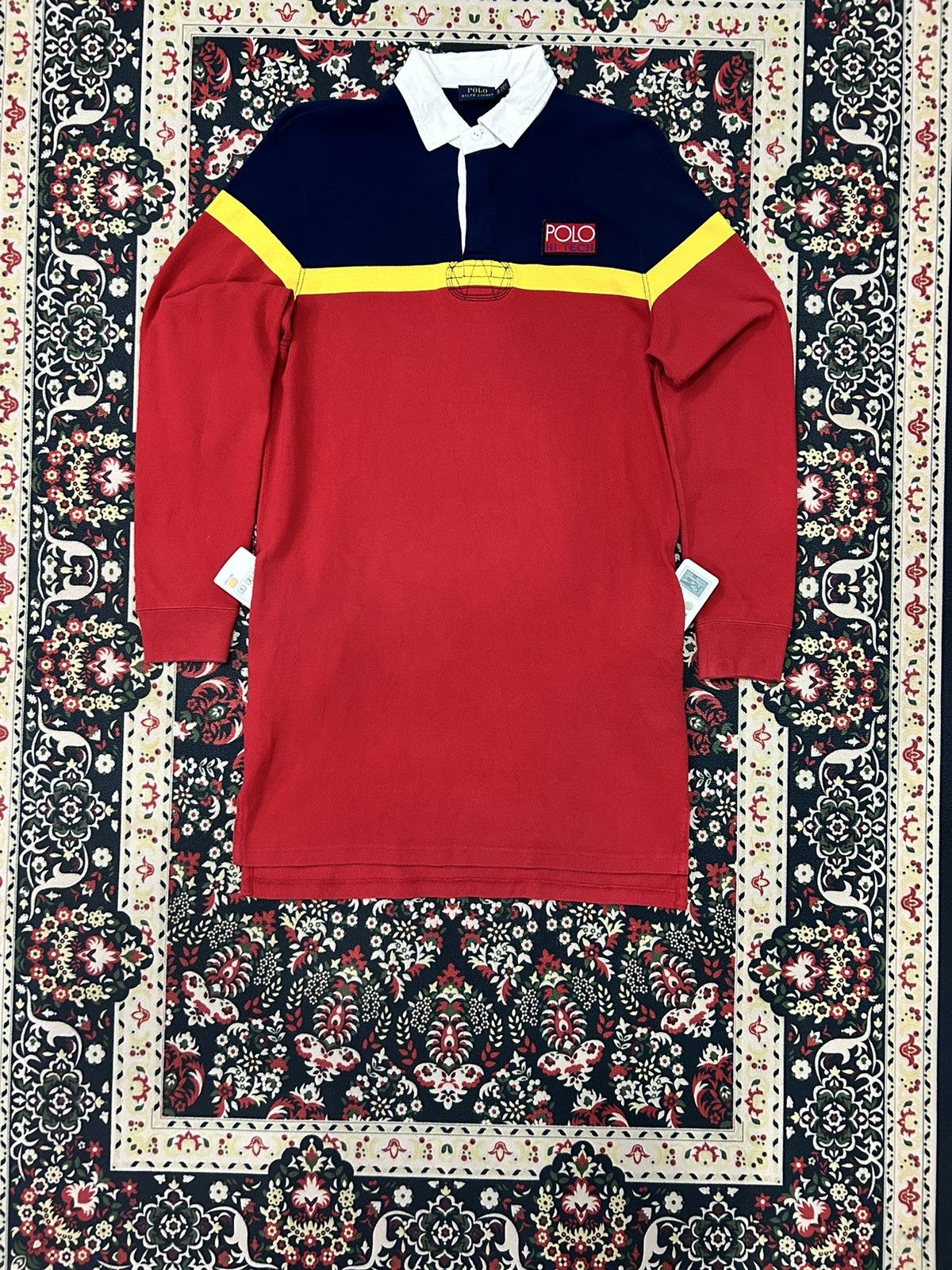 Vtg 90s Polo Rugby Hi Tech