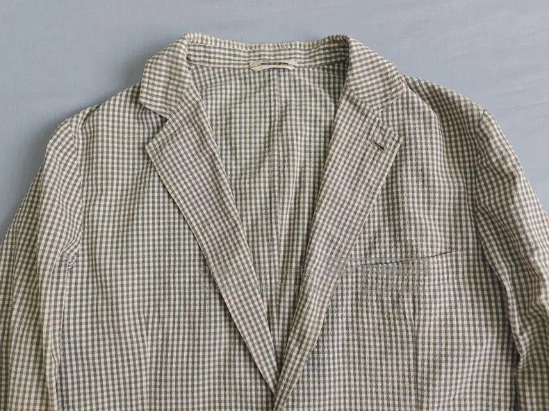 Hermes Hermes Casual Tweed Jacket, 58% Wool + 37% Cotton, Small C Size 50R - 2 Thumbnail