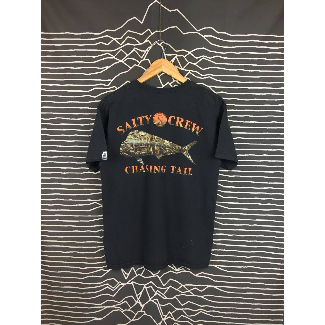 Vintage Salty Crew Authentic Maritime Culture Chasing Tail Tee Size US M / EU 48-50 / 2 - 2 Thumbnail