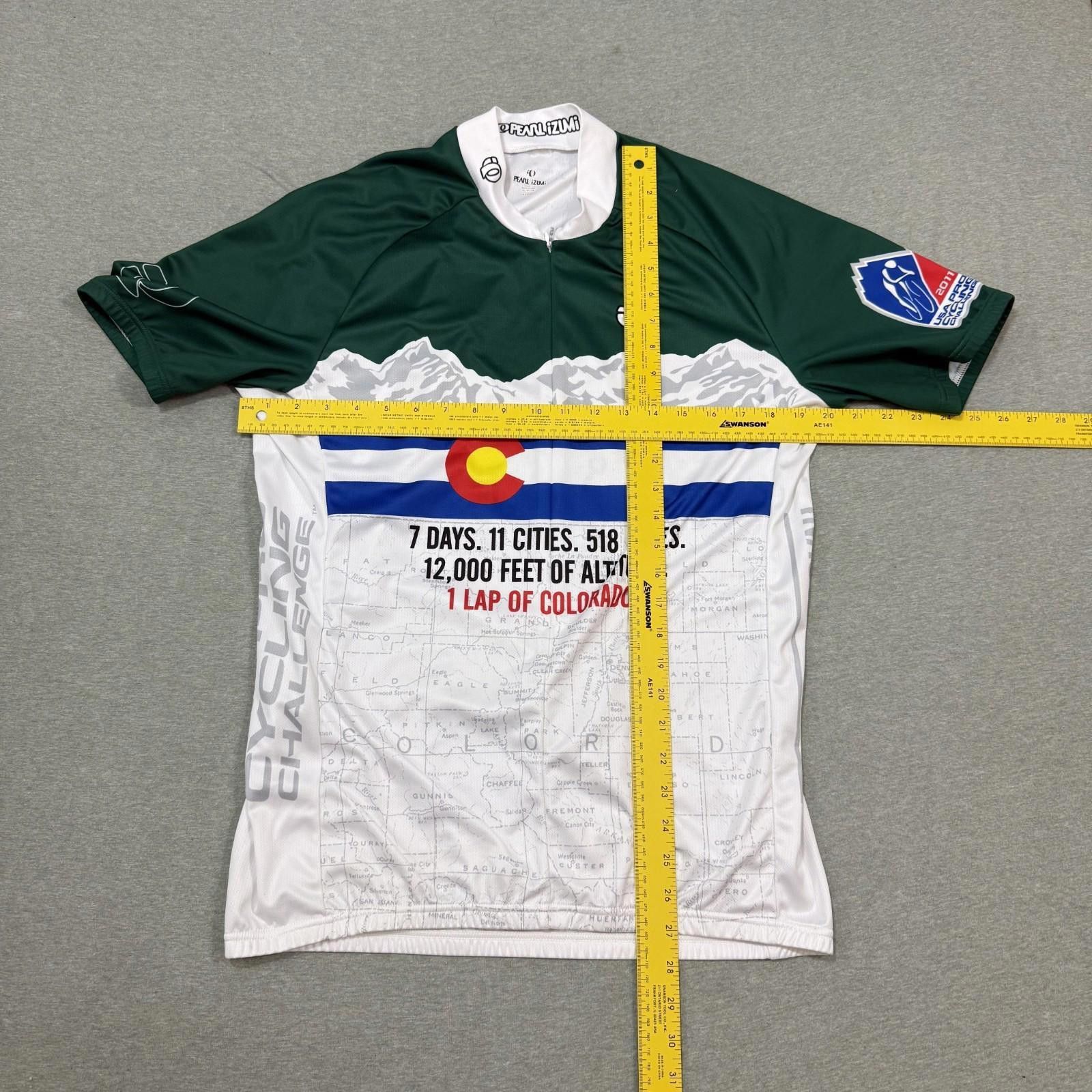 PEARL iZUMi Pearl Izumi Pro Cycling Challenge Colorado Jersey Mens Sz XL Size ONE SIZE - 5 Thumbnail