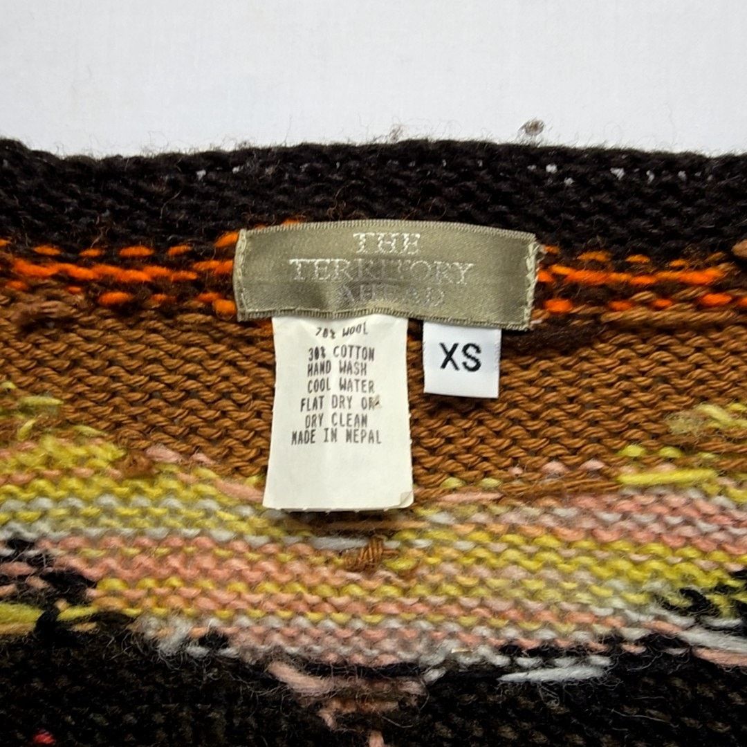 The Territory Ahead Vintage Brown Cardigan The Territory Ahead Sweater Knit XS Size XS / US 0-2 / IT 36-38 - 5 Thumbnail