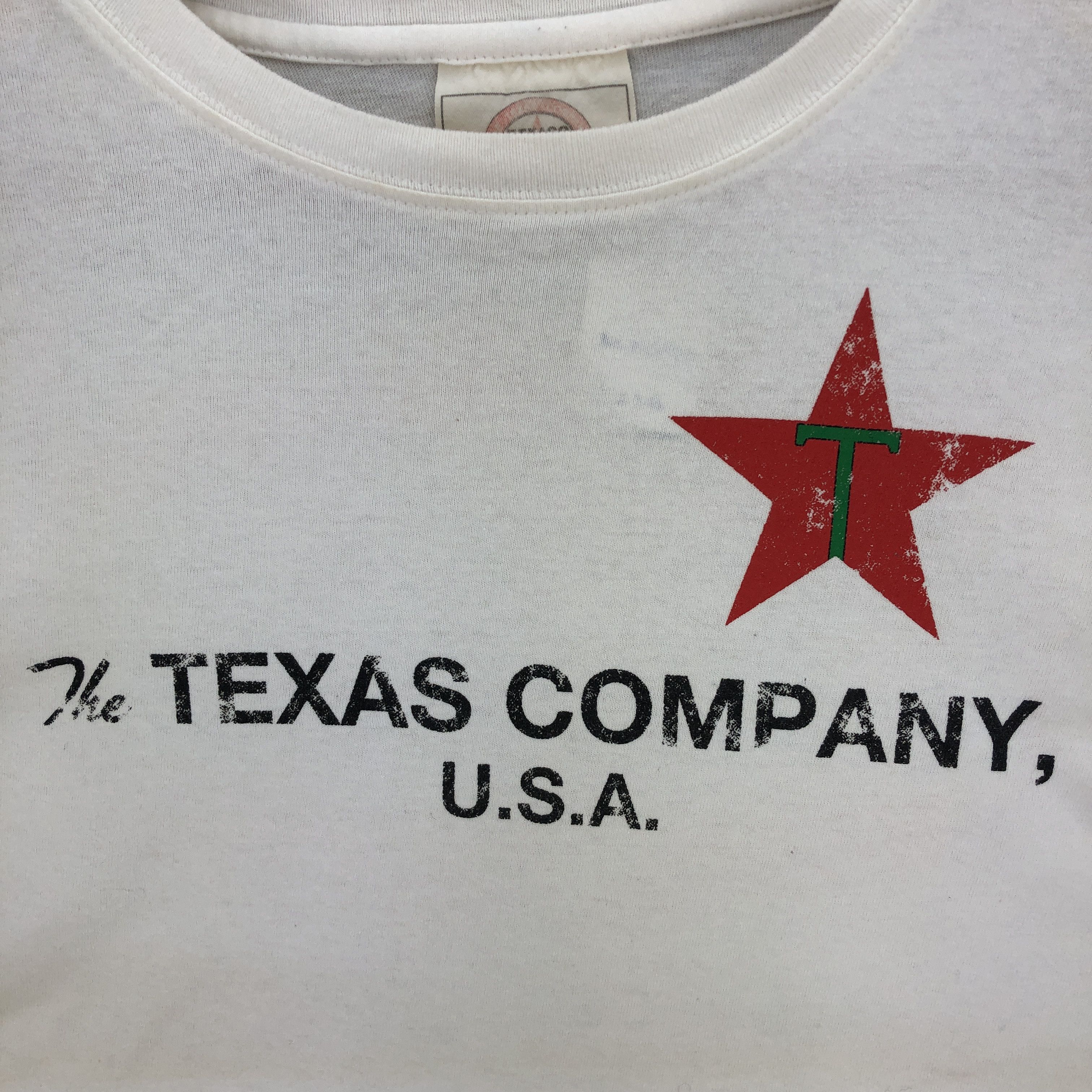 Vintage Vintage 90's Texaco T Shirt Texaco Crewneck Tees Size US M / EU 48-50 / 2 - 5 Thumbnail