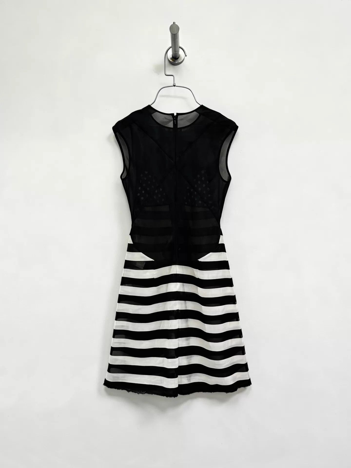 Junya Watanabe JUNYA WATANABE 04SS Striped Tulle DressesS Size S / US 4 / IT 40 - 4 Thumbnail
