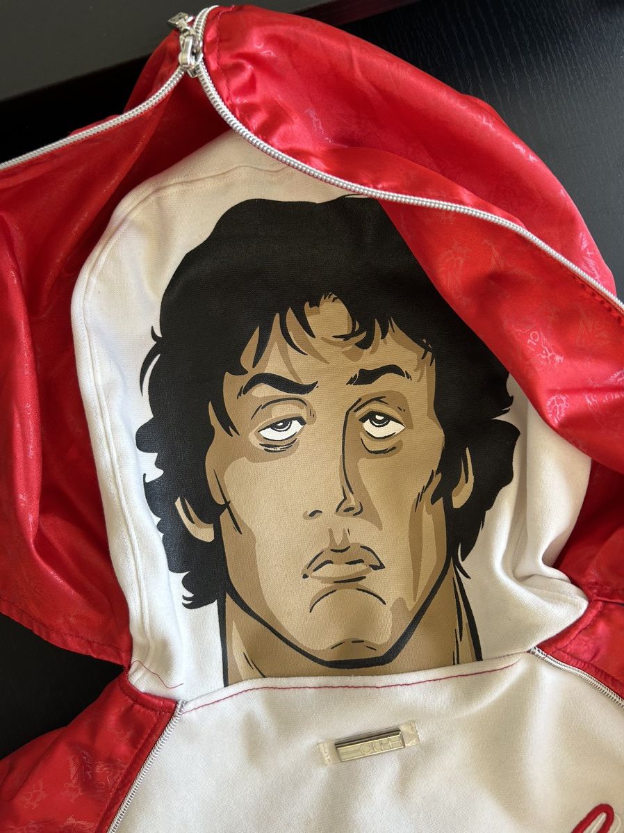 Vintage ROCKY DA STALLION Full Zip Hoodie Creating Limitless Heights Size US M / EU 48-50 / 2 - 5 Thumbnail