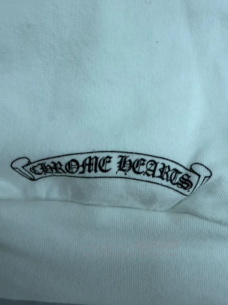 Chrome Hearts CHROME HEARTS Size XL Black and white Sanskrit zipper hoodi Size US XL / EU 56 / 4 - 4 Thumbnail