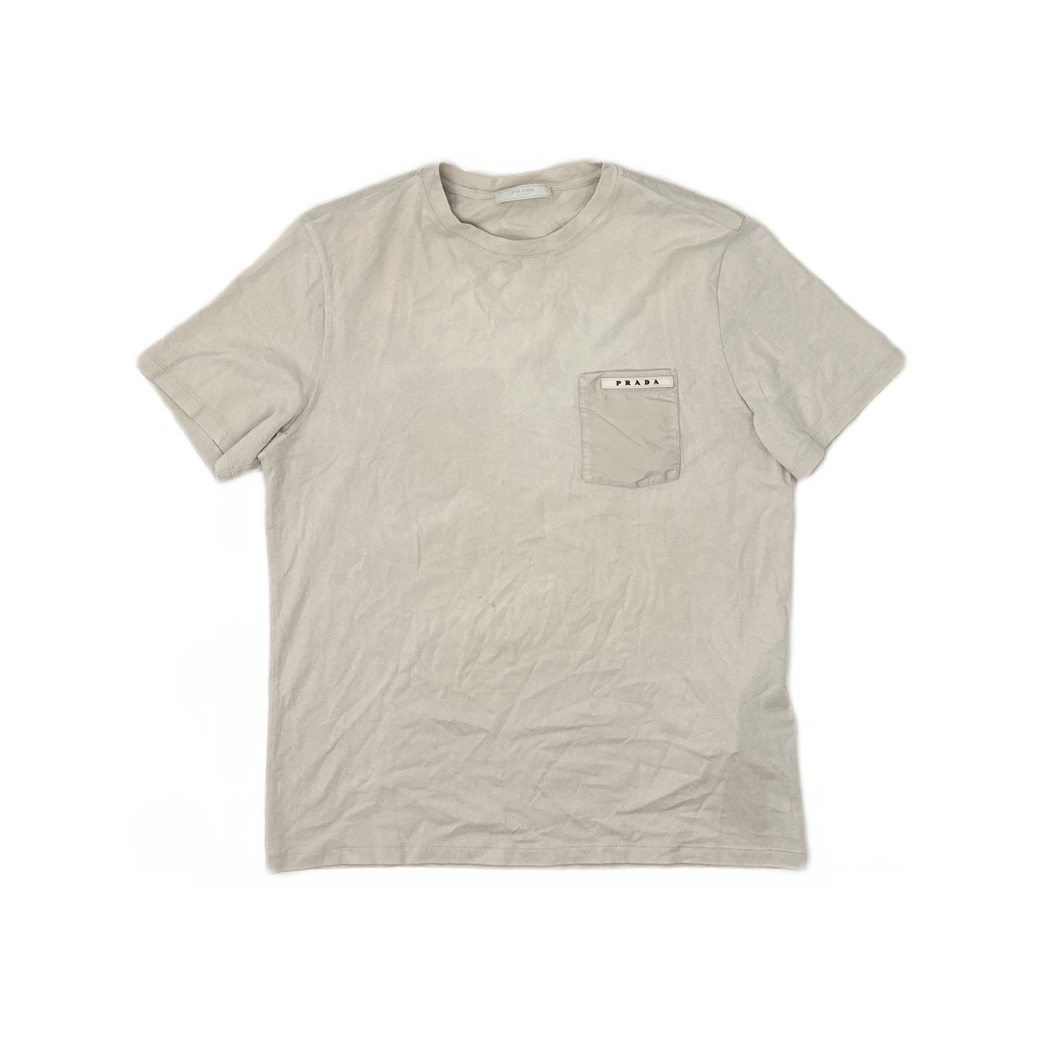 Prada Prada Pocket Logo T-Shirt M Size US M / EU 48-50 / 2 - 1 Thumbnail