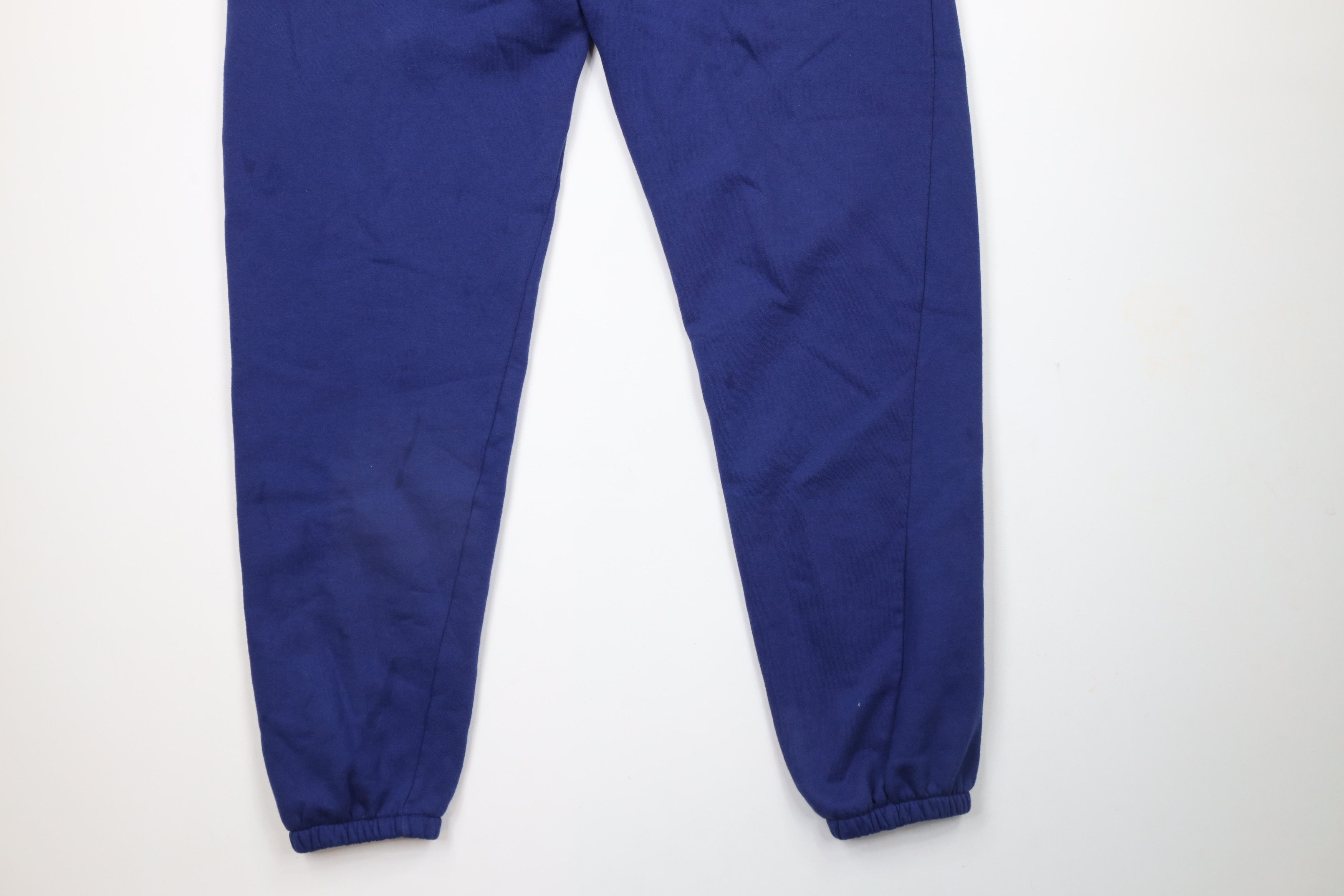 Lacoste × Vintage Vintage 90s Izod Lacoste Croc Logo Sweatpants Joggers Blue Size US 36 / EU 52 - 12 Thumbnail