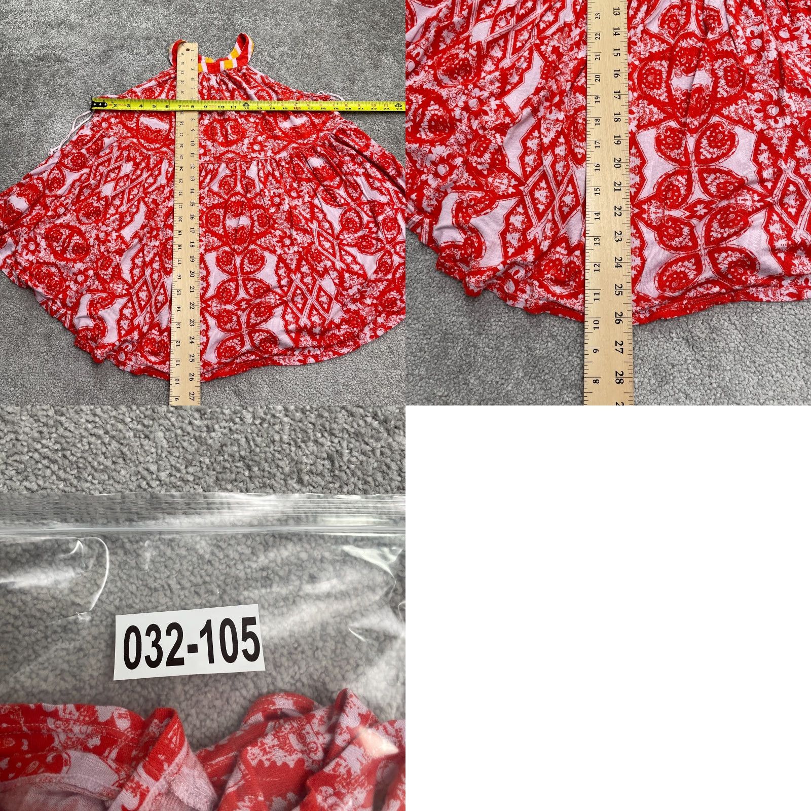 Free People Free People Paisley Halter Top Womens Small Red Racerback Casual Linen Blend Shirt Sleeveless Beach Bohemian Women XS? Size S / US 4 / IT 40 - 9 Thumbnail