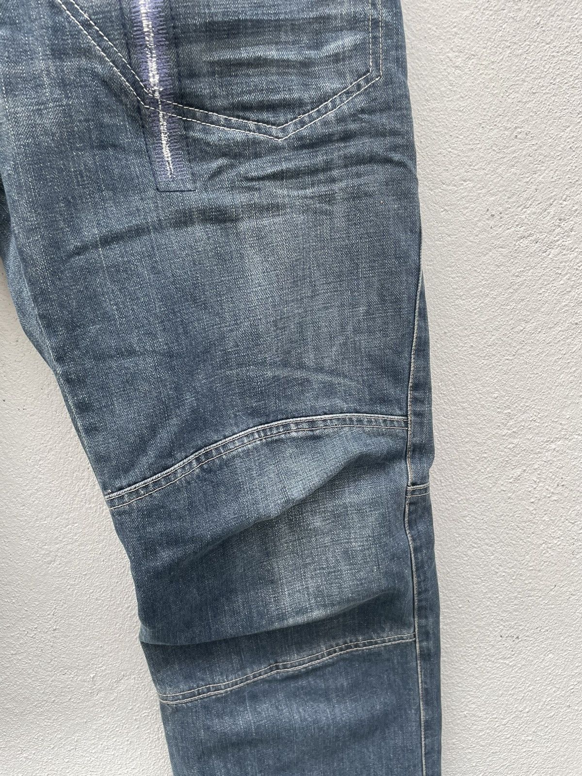 If Six Was Nine × Marithe + Francois Girbaud Marithe Francois Girbaud Repair Jeans Size US 32 / EU 48 - 4 Thumbnail
