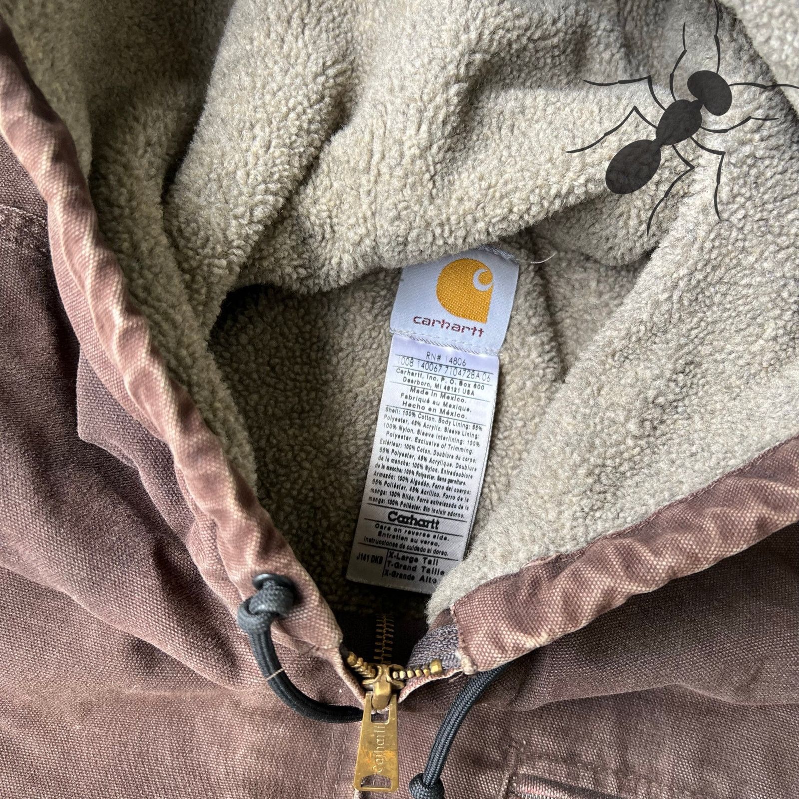 Carhartt × Vintage Carhartt J141 DKB sierra hooded work wear jacket Size US XL / EU 56 / 4 - 6 Thumbnail