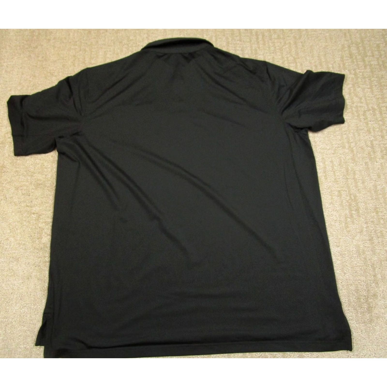 Peter Millar Peter Millar Polo Shirt Mens 2XL Black Summer Comfort Golf Performance Oil Field Shirt 2XL Mens Black Golf Polo Size US XXL / EU 58 / 5 - 4 Thumbnail