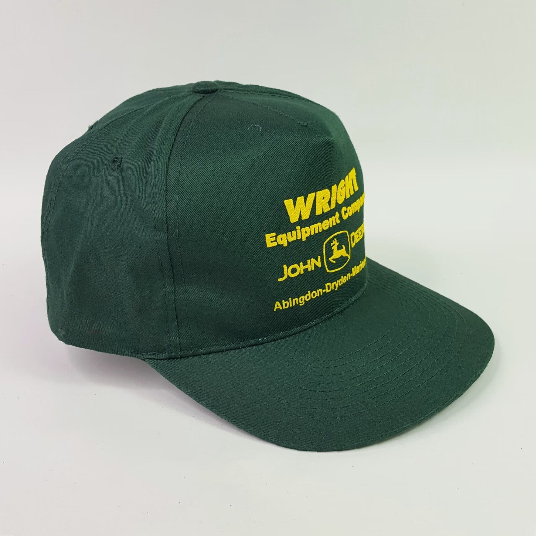 Equipment Vintage John Deere Green Trucker Hat Snapback Cap Farming Cobba? Size ONE SIZE - 5 Thumbnail