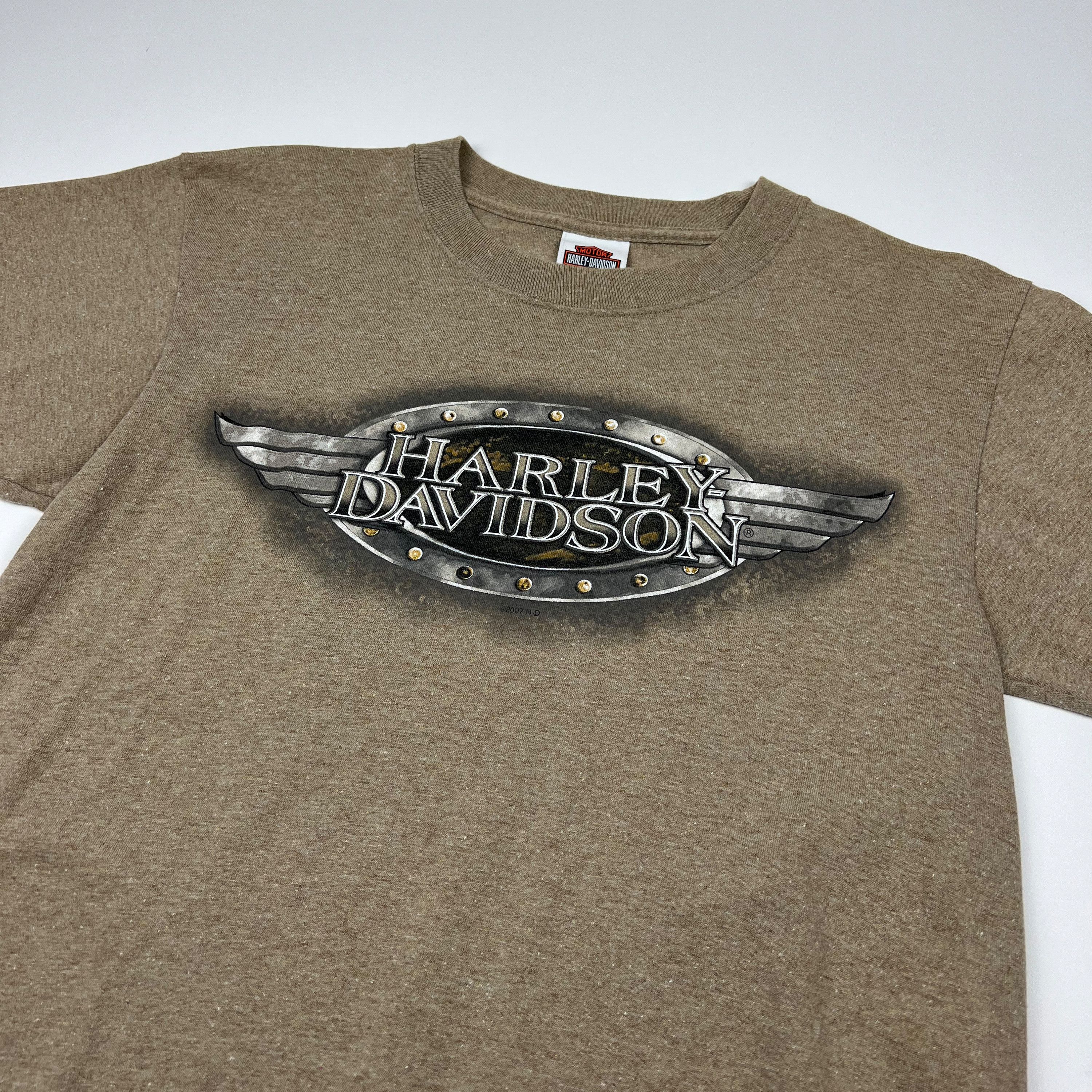 Harley Davidson × Vintage Harley Davidson Tee Vintage Size US M / EU 48-50 / 2 - 2 Thumbnail