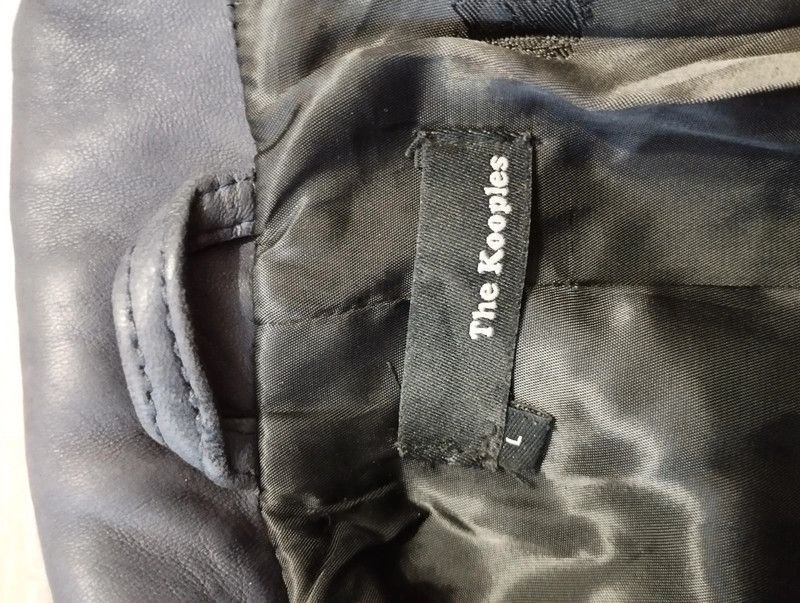 The Kooples The Kooples biker leather jacket size L sheepskin jacket Size L / US 10 / IT 46 - 6 Thumbnail