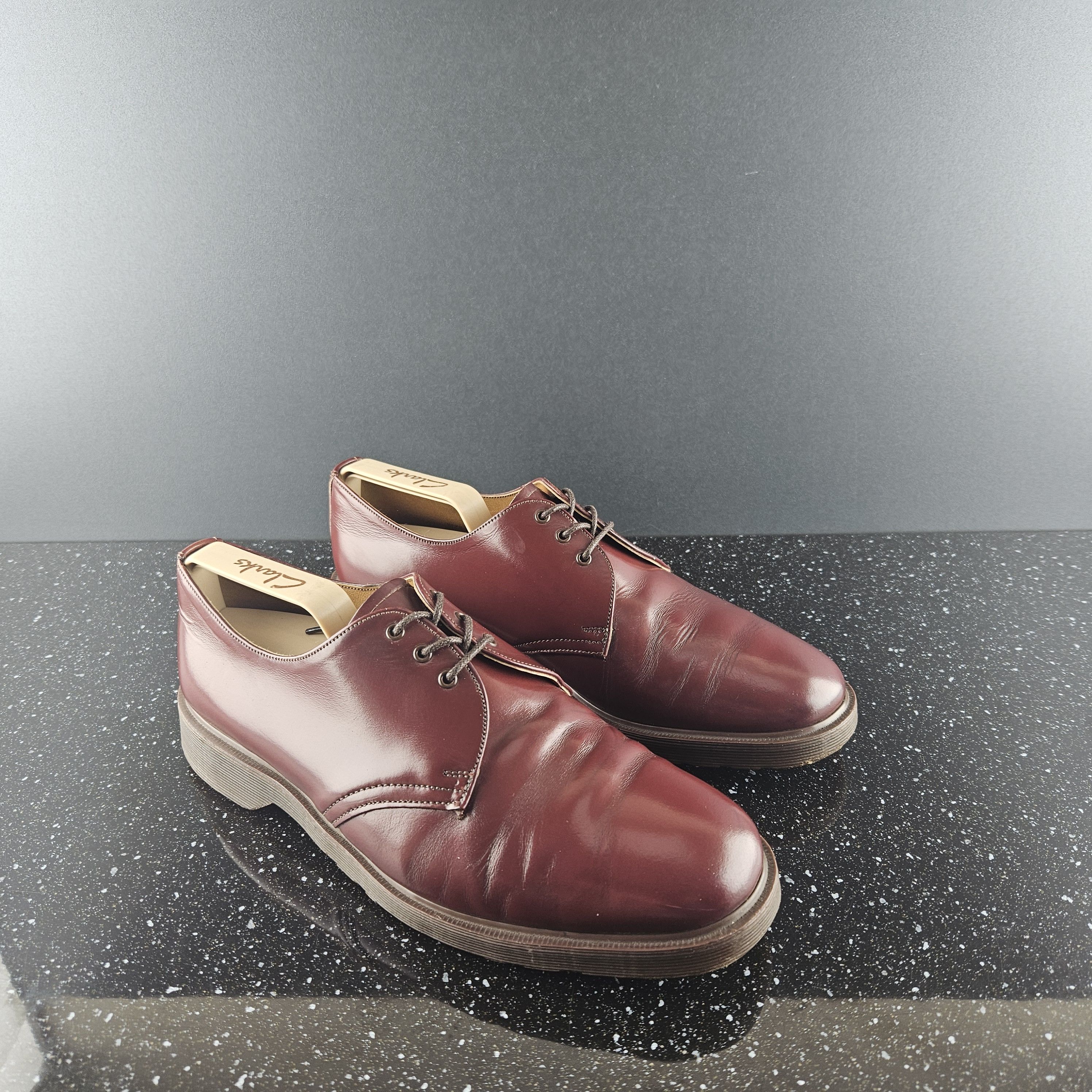 Dr. Martens Vintage 70-80 Dr. Martens red leather shoes Sz 9 Size US 10 / EU 43 - 4 Thumbnail