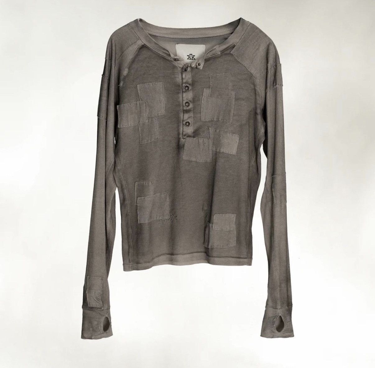 K-Two Studios K-Two Dyed Henley Thermal | Grailed