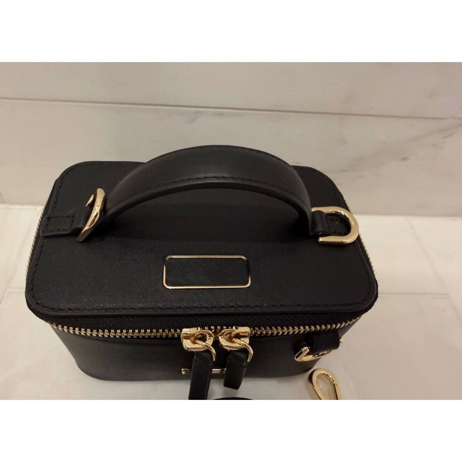 Tumi NWT Tumi Voyageur LEX Leather Train Case Crossbody Bag Size ONE SIZE - 3 Thumbnail