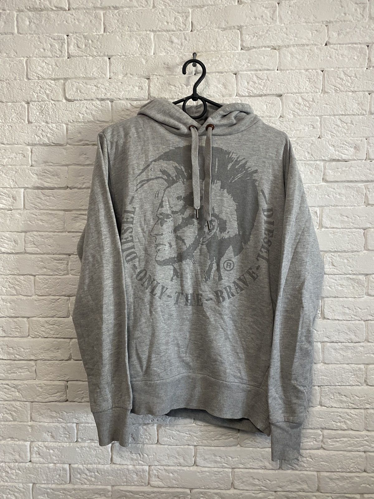 Diesel × Vintage Vintage Diesel Hoodie Big Logo Size US M / EU 48-50 / 2 - 1 Thumbnail