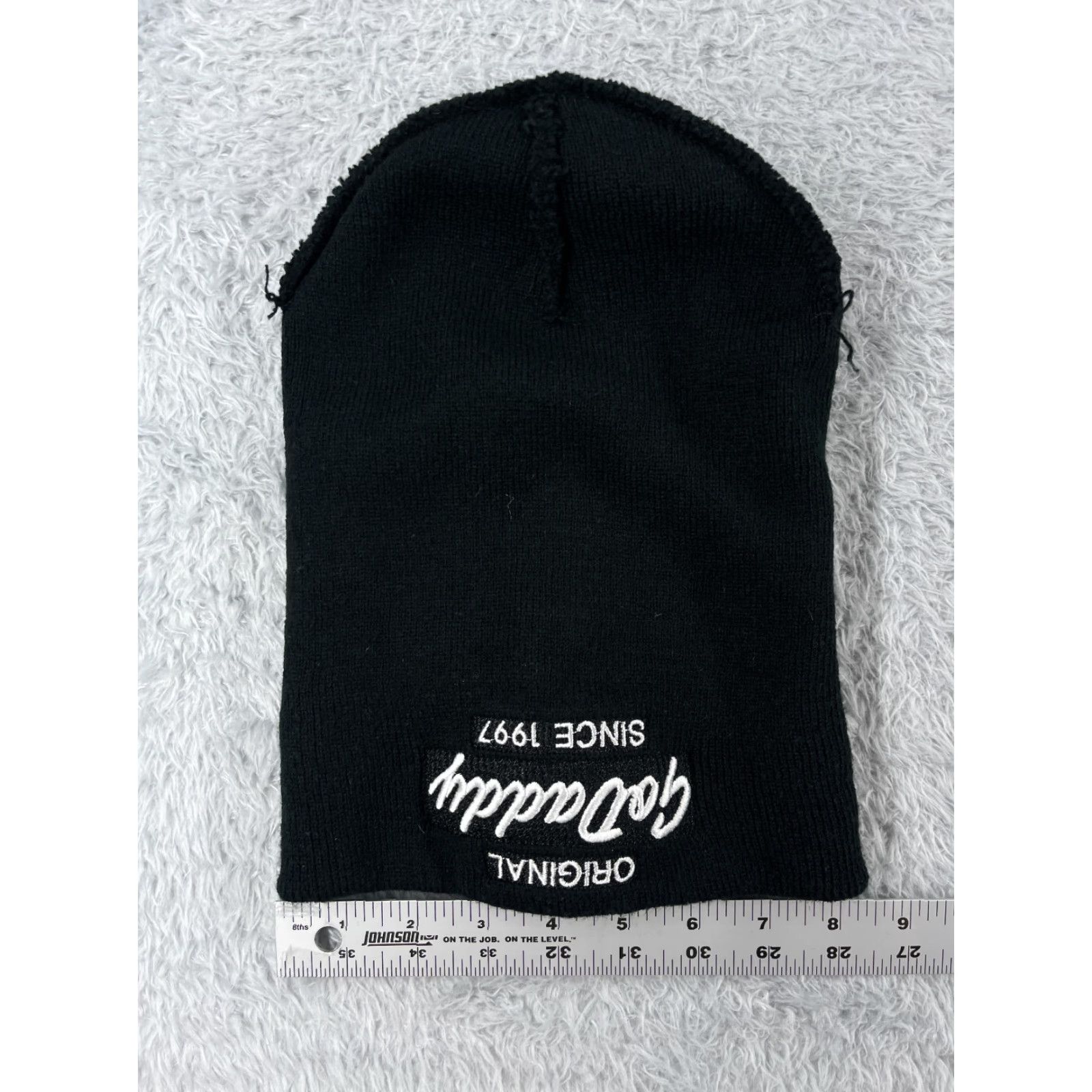 Vintage Godaddy Beanie Adult One Size Black Knit Acrylic Entrepreneurs Since 1997 Size ONE SIZE - 5 Thumbnail