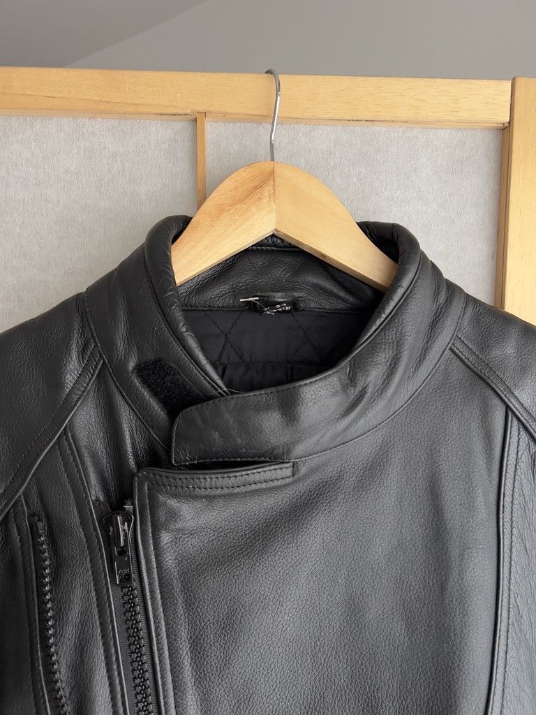 If Six Was Nine Crazy! Vintage 2000s biker racing leather bomber jacket boxy Size US XL / EU 56 / 4 - 14 Thumbnail