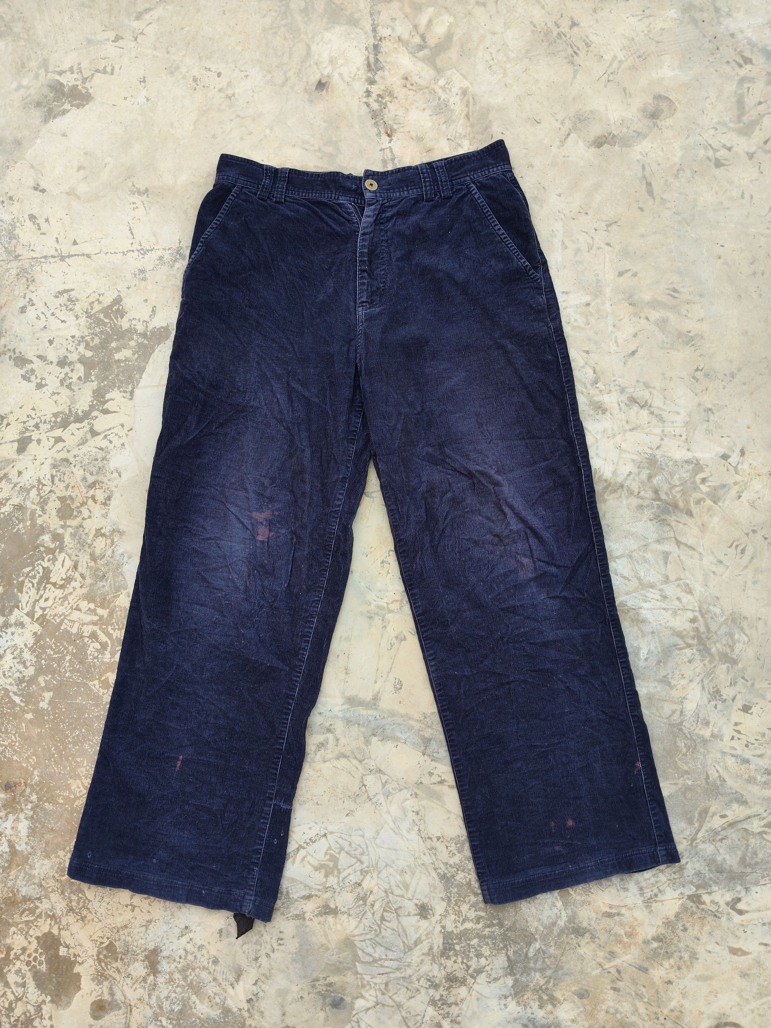 Adidas ADIDAS PANTS CORDUROY BLUE Size US 32 / EU 48 - 8 Thumbnail