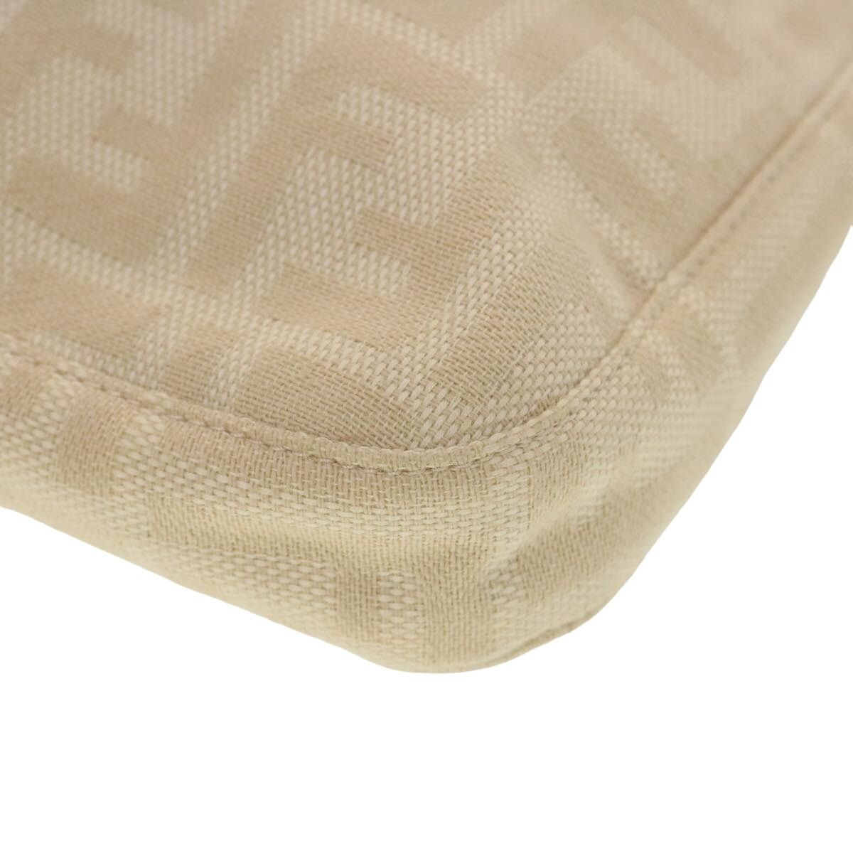 Fendi FENDI Zucca Canvas Mamma Baguette Shoulder Bag FF Beige Size ONE SIZE - 7 Thumbnail