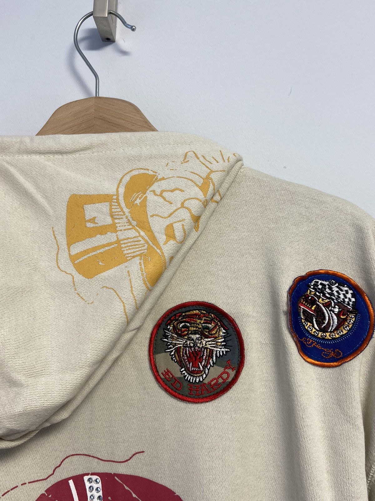 Ed Hardy Ed hardy by Christian Audigier Hoodie Zip Y2K style Size US XXL / EU 58 / 5 - 9 Thumbnail