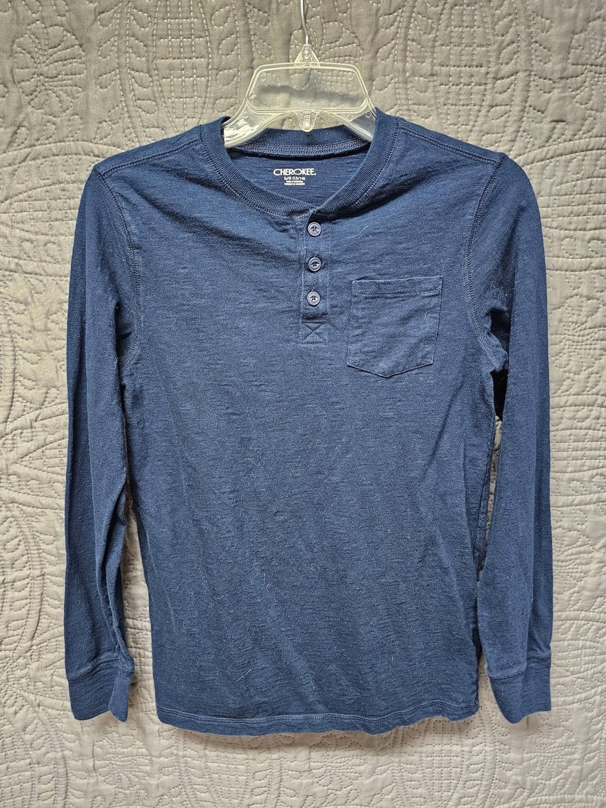 Cherokee CHEROKEE BOYS Long Sleeve SZ L 12-14 Size US XXS / EU 40 - 1 Thumbnail