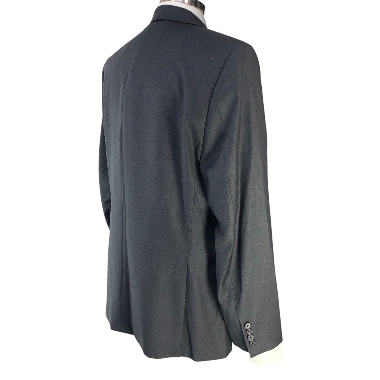 Lauren Ralph Lauren Ralph Lauren LRL Size 44R Sport Coat Charcoal Gray Stretch Size 44R - 10 Thumbnail