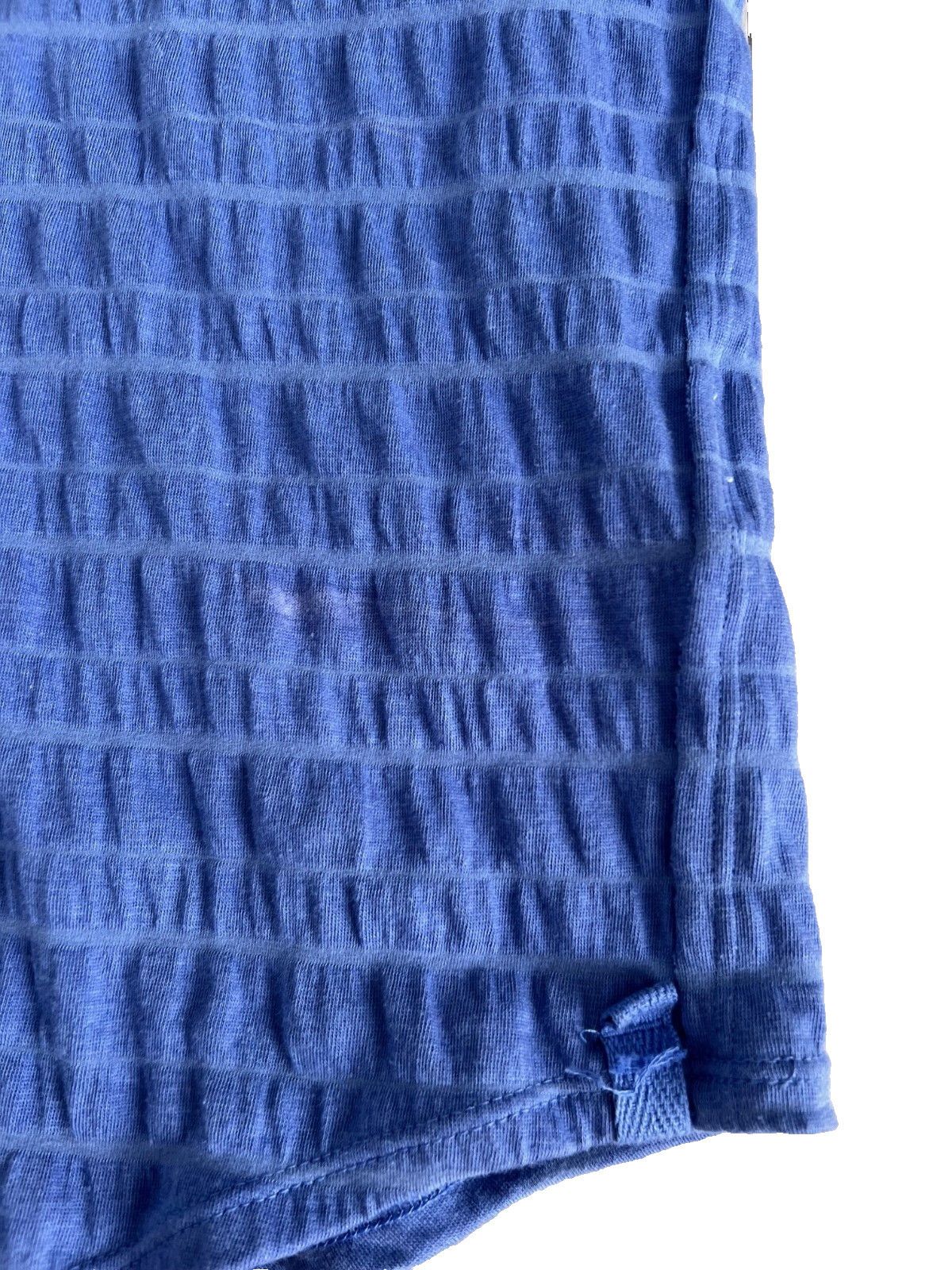 Free People Free People Sugar Cube Ruched Top Blue ( M ) Size M / US 6-8 / IT 42-44 - 3 Thumbnail