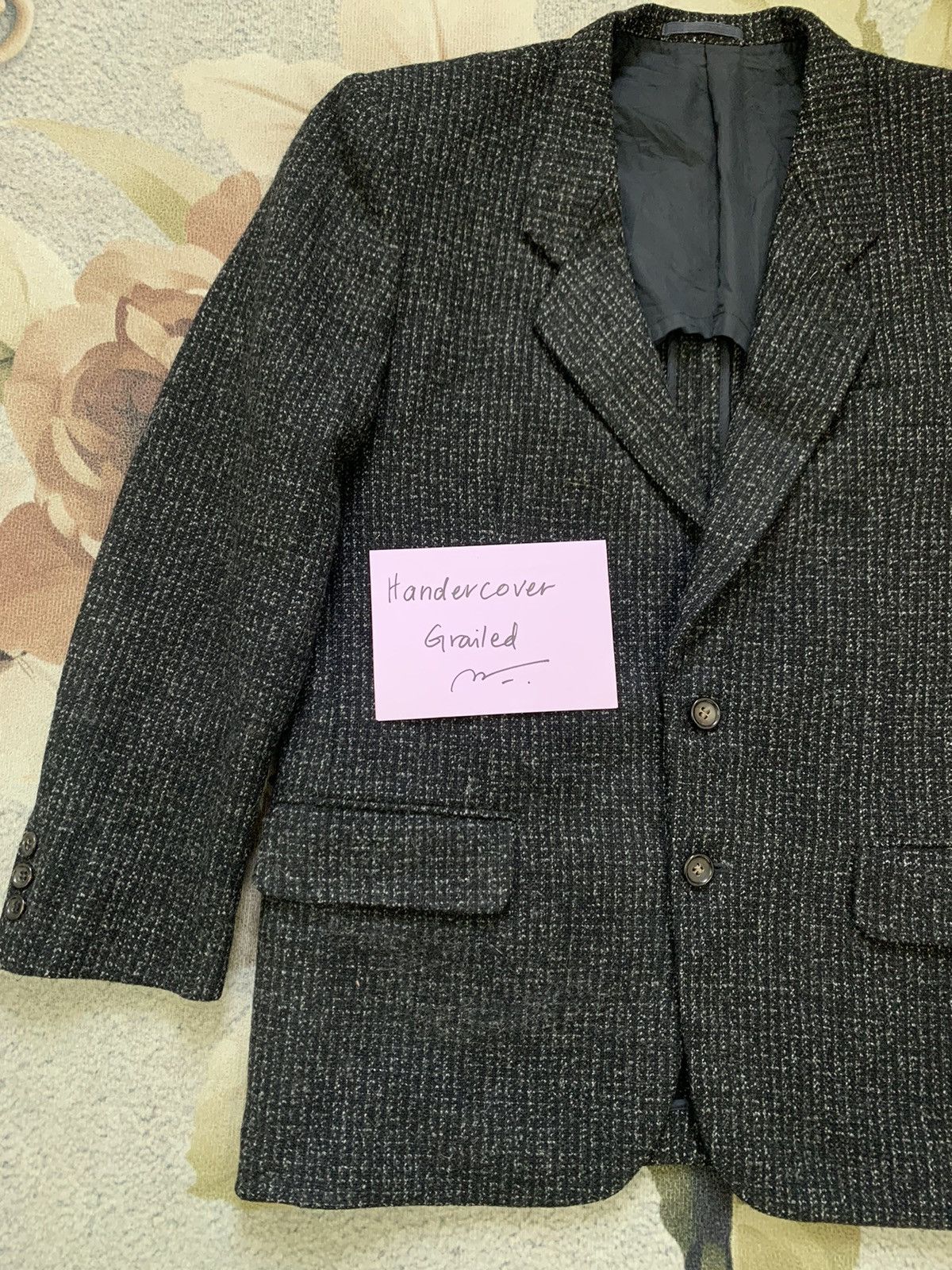 Comme des Garcons Vtg HOMME CDG Comme des Garcons Wool Jacket Size US S / EU 44-46 / 1 - 3 Thumbnail