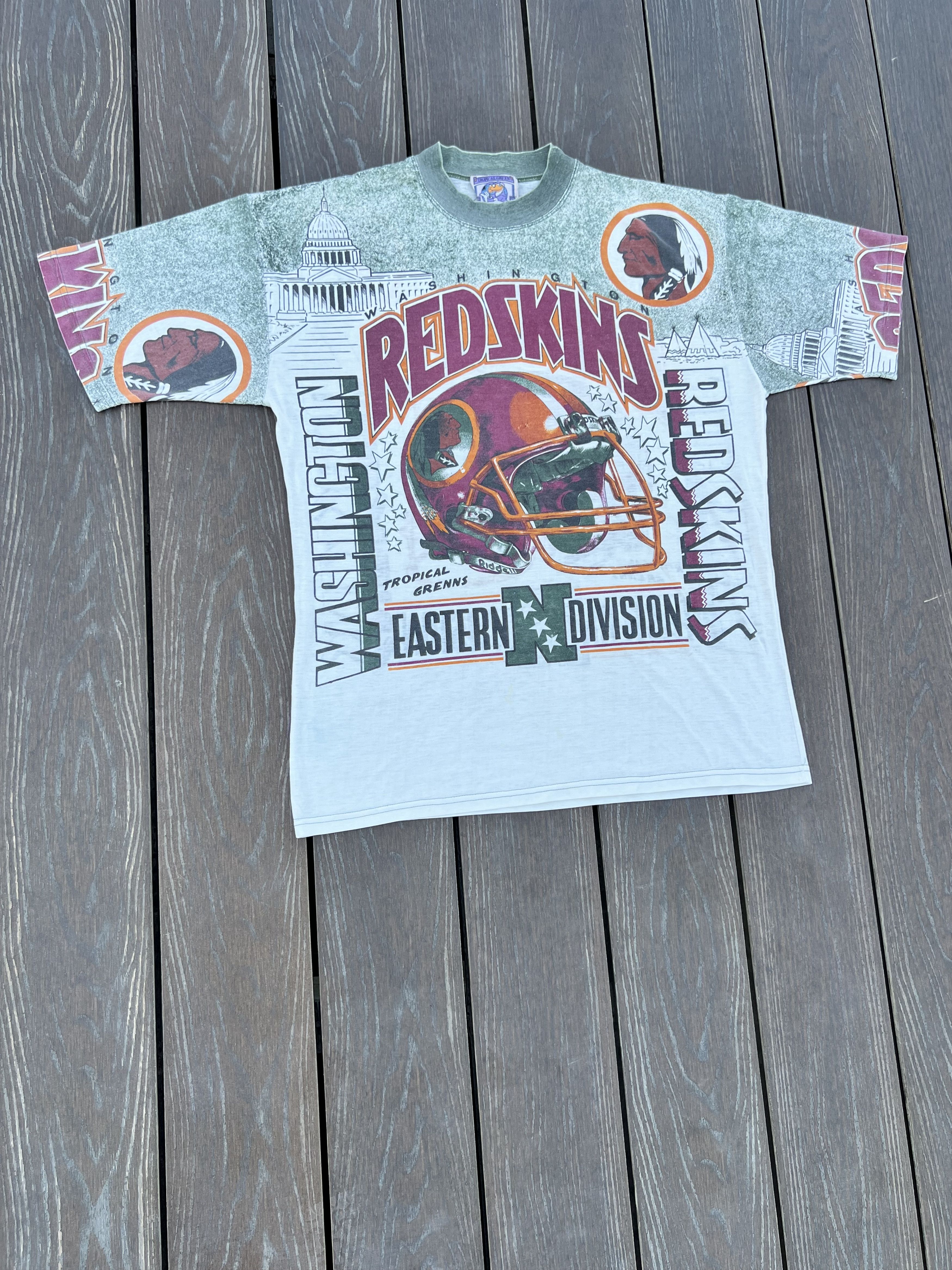 NFL Vintage NFL Washington Redskins 90s T-shirt Size US XL / EU 56 / 4 - 3 Thumbnail