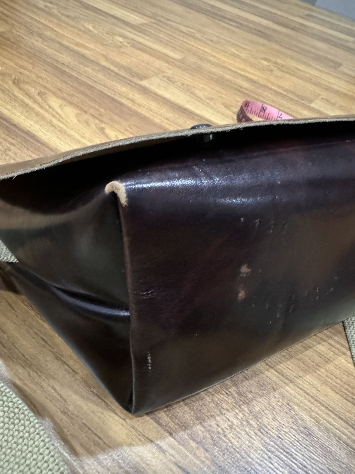Japanese Brand × Leather UNI&CO JAPAN FULLY LEATHER CROSSBACK BAG Size ONE SIZE - 12 Thumbnail