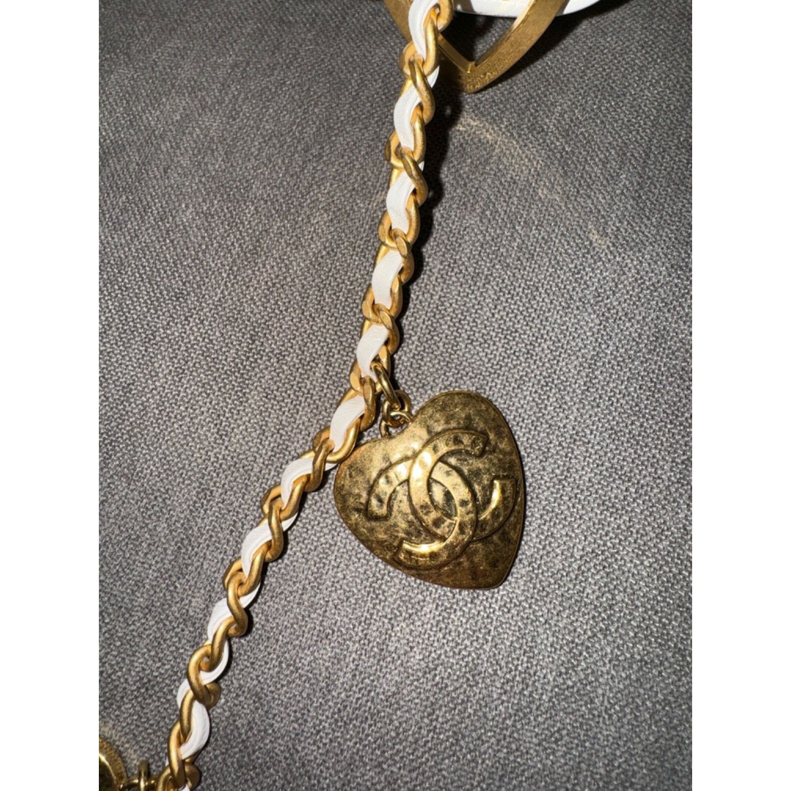 Chanel Chanel Mini Flap Open Heart Gold Logo Shoulder Crossbody Bag Size ONE SIZE - 9 Thumbnail