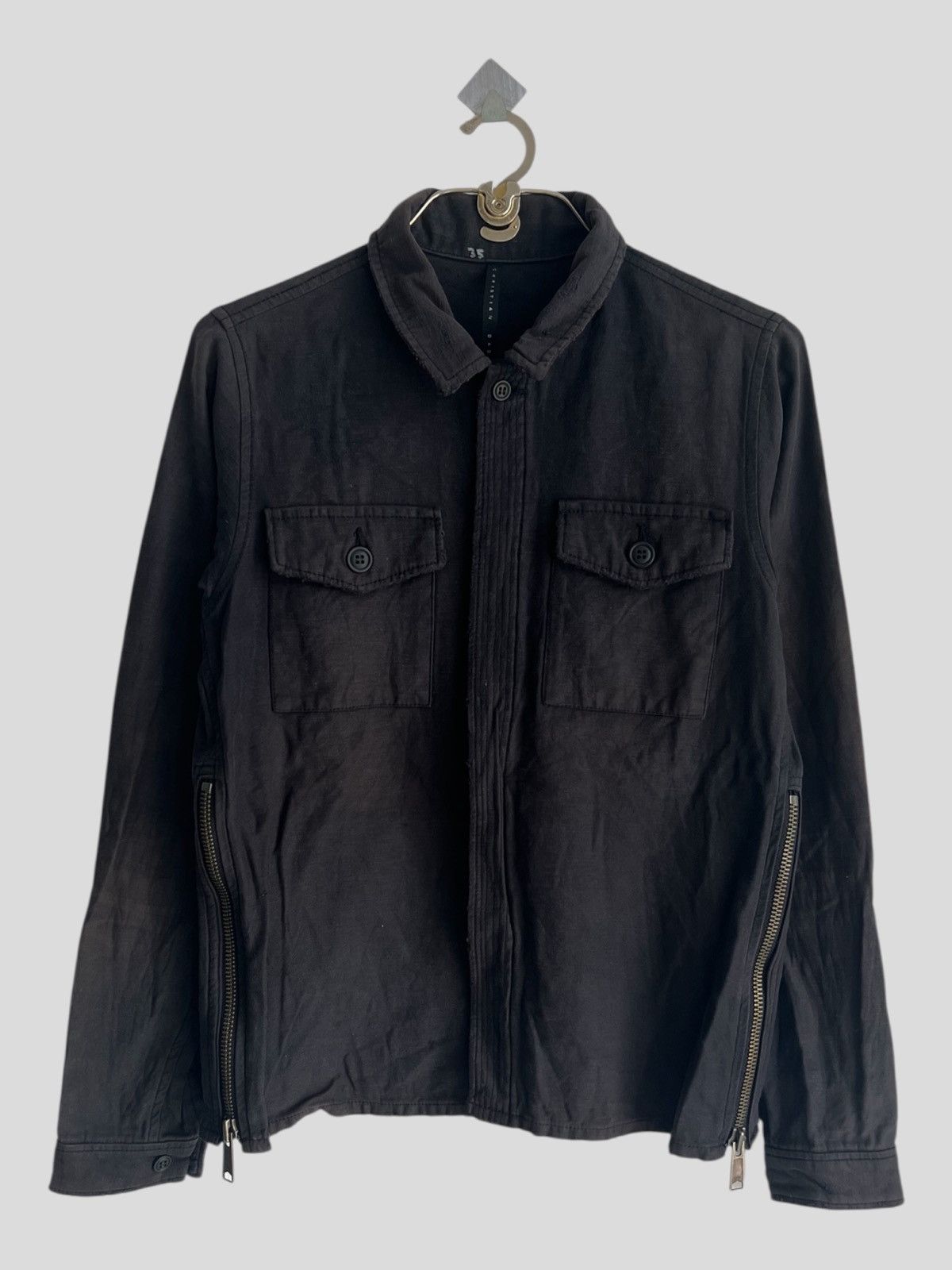 Christian Dada Christian Dada T-Rex Jurassic Herringbone Bondage Jacket Size US S / EU 44-46 / 1 - 3 Thumbnail