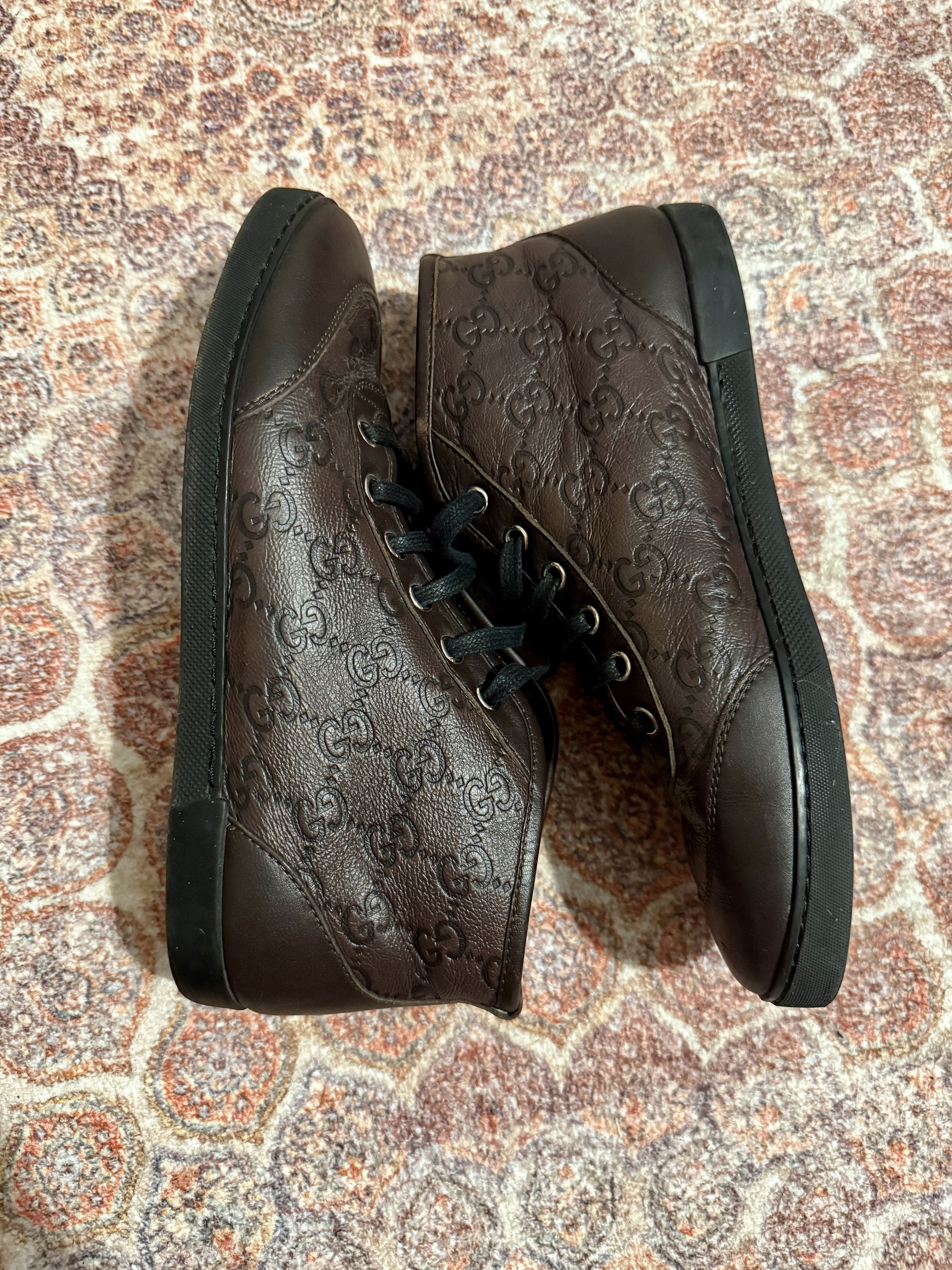 Gucci Gucci Chocolate Guccissima Leather Size US 7 / IT 37 - 3 Thumbnail