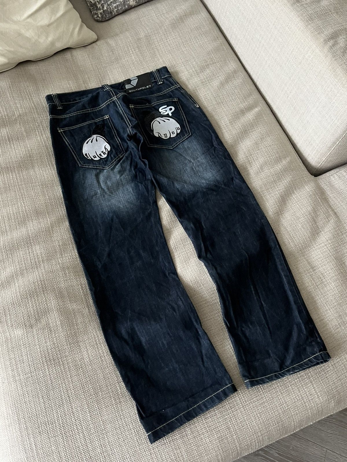 Southpole × Vintage Vintage 💥 Southpole Jeans Pants Denim jnco style Size US 30 / EU 46 - 3 Thumbnail