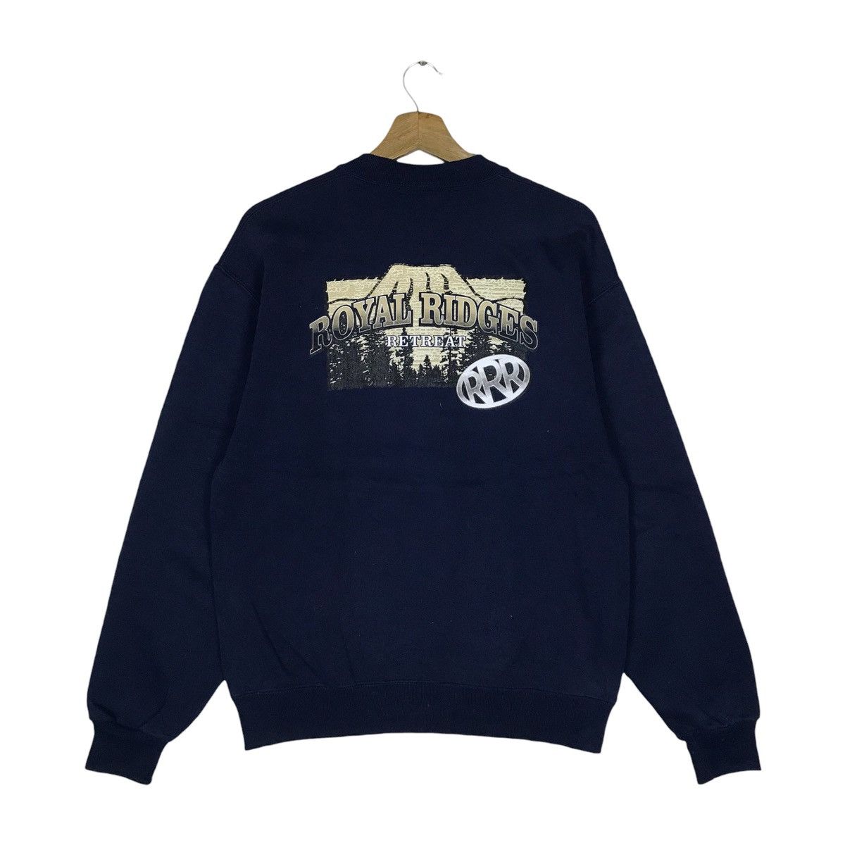 Jerzees Vintage Jerzees Royal Ridges Pullover Jumper Sweatshirt Size US M / EU 48-50 / 2 - 4 Thumbnail