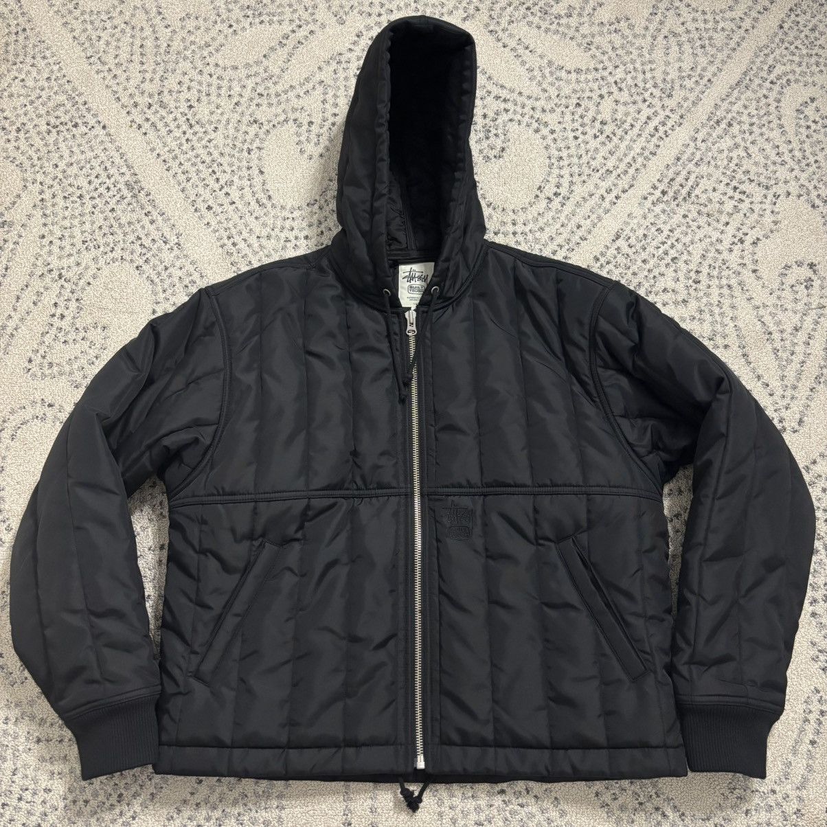 Stussy Stussy Nylon Quilted Work Jacket Black large Size US L / EU 52-54 / 3 - 1 Thumbnail