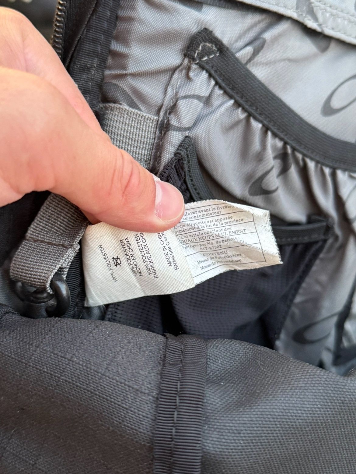 Oakley × Vintage Oakley Bag Vintage Streetwear Outdoor Life Size ONE SIZE - 6 Thumbnail