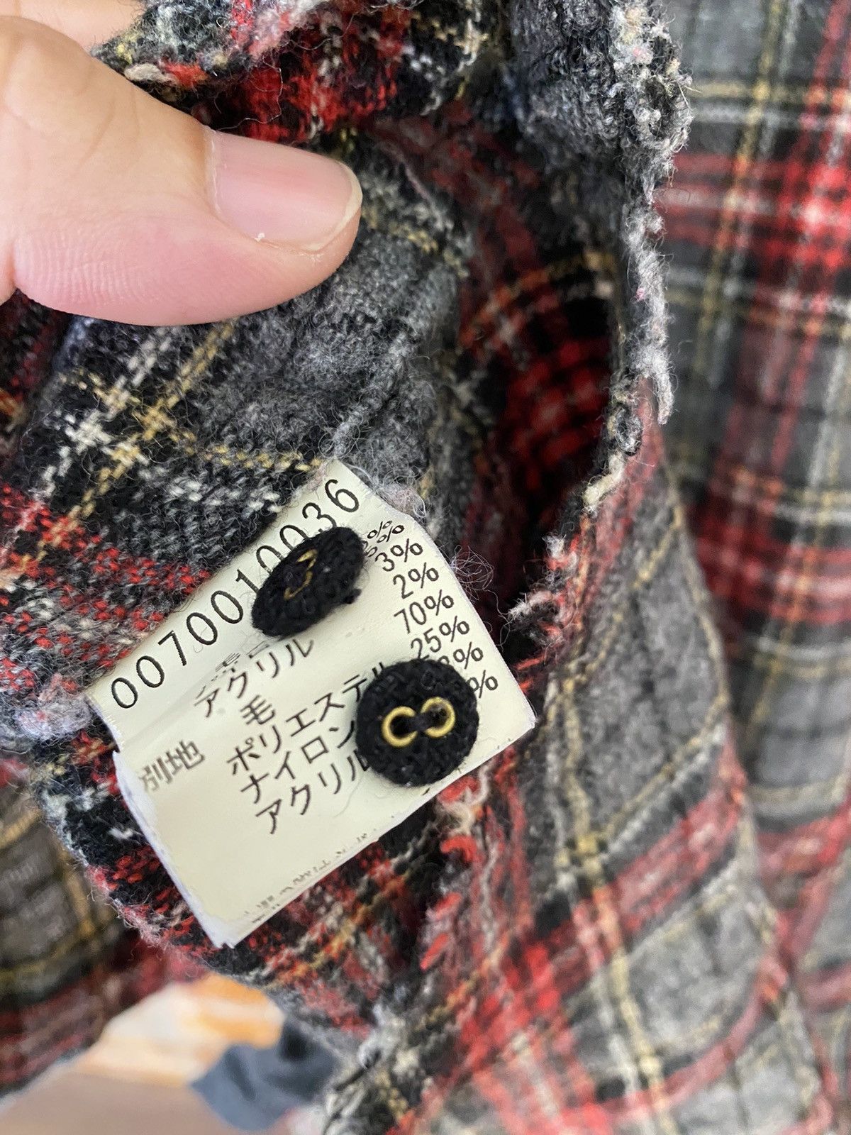 ABAHOUSE × Japanese Brand × Nepenthes 2000s Abahouse check and pleated western wool Size US M / EU 48-50 / 2 - 12 Thumbnail