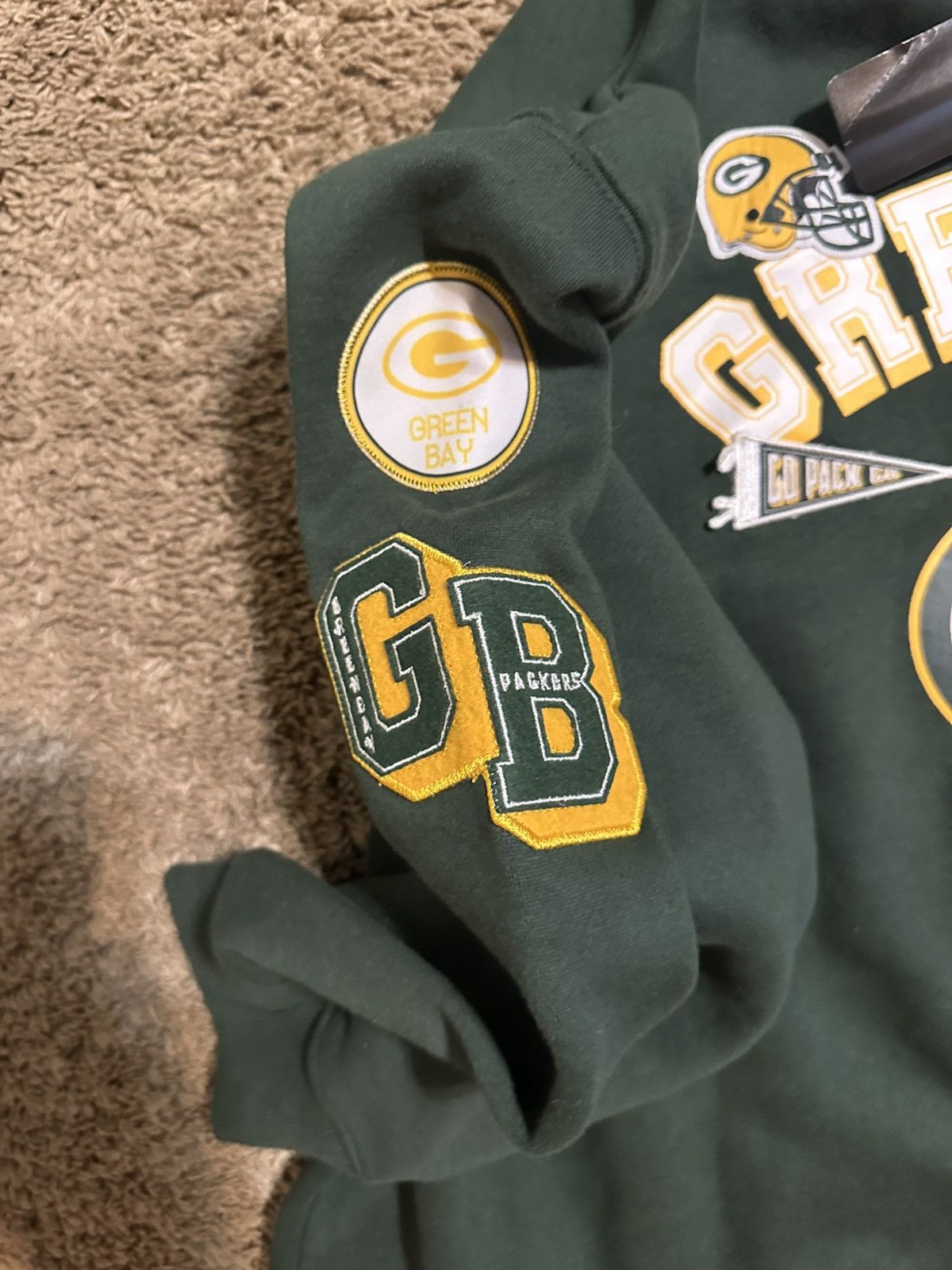 NFL Vintage NFL Women’s Green Bay Packers hoodie 00s size 3XL Size 3XL / US 20-22 - 5 Thumbnail
