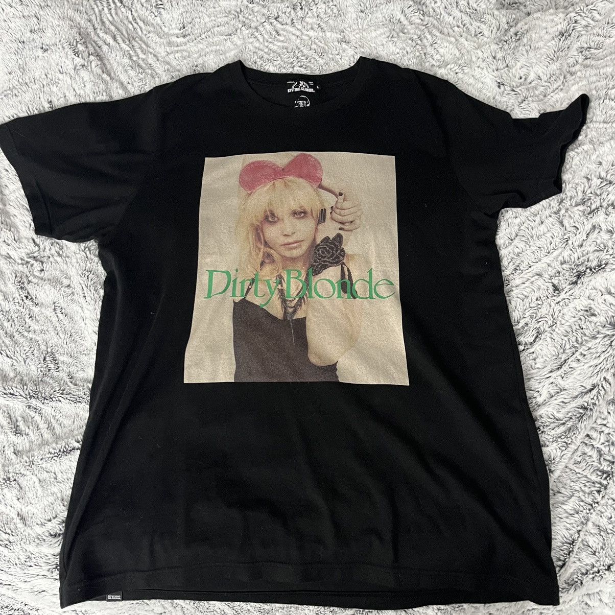 Hysteric Glamour HYSTERIC GLAMOUR dirty blonde courtney love tee