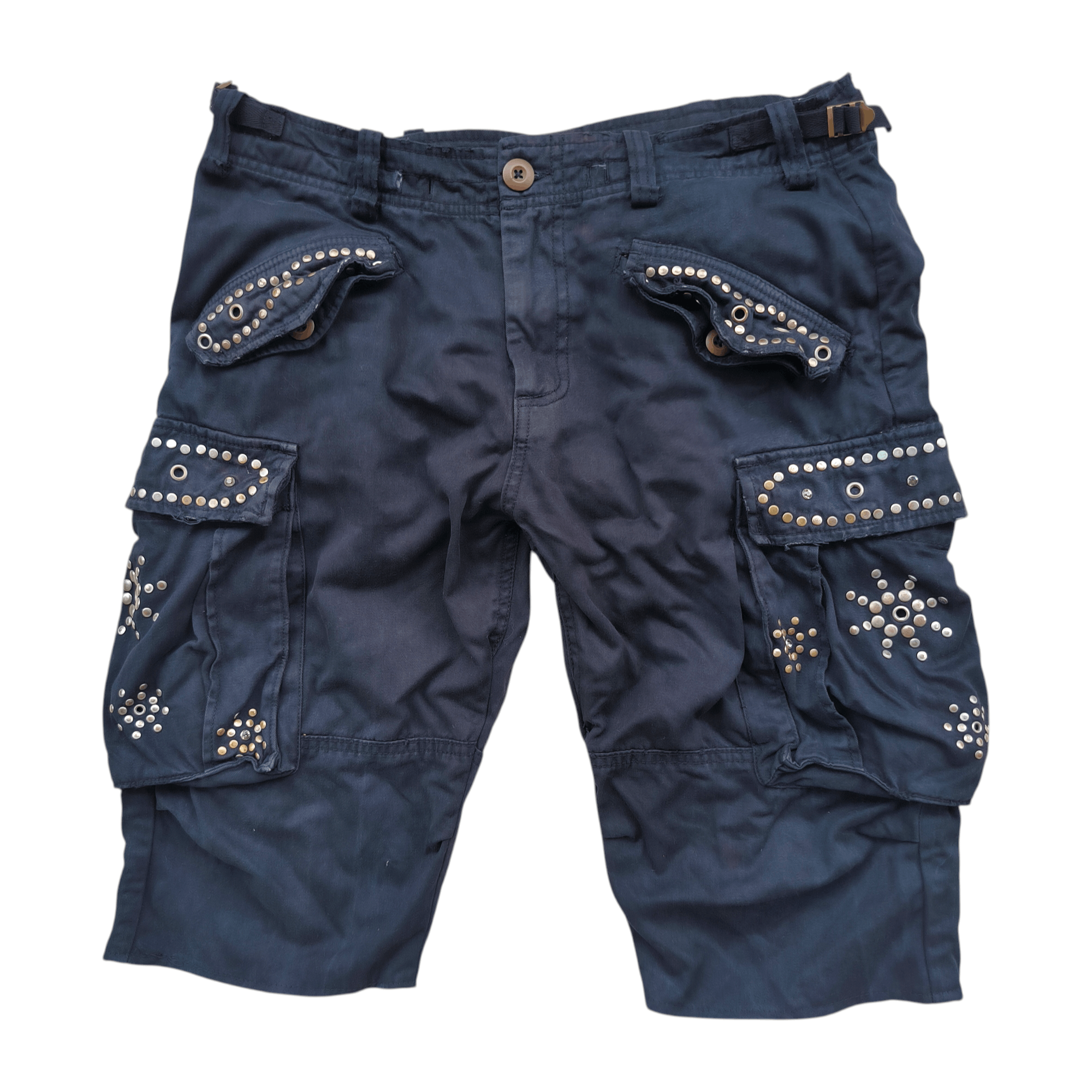 Mangrive Japan Studded Cargo Shorts