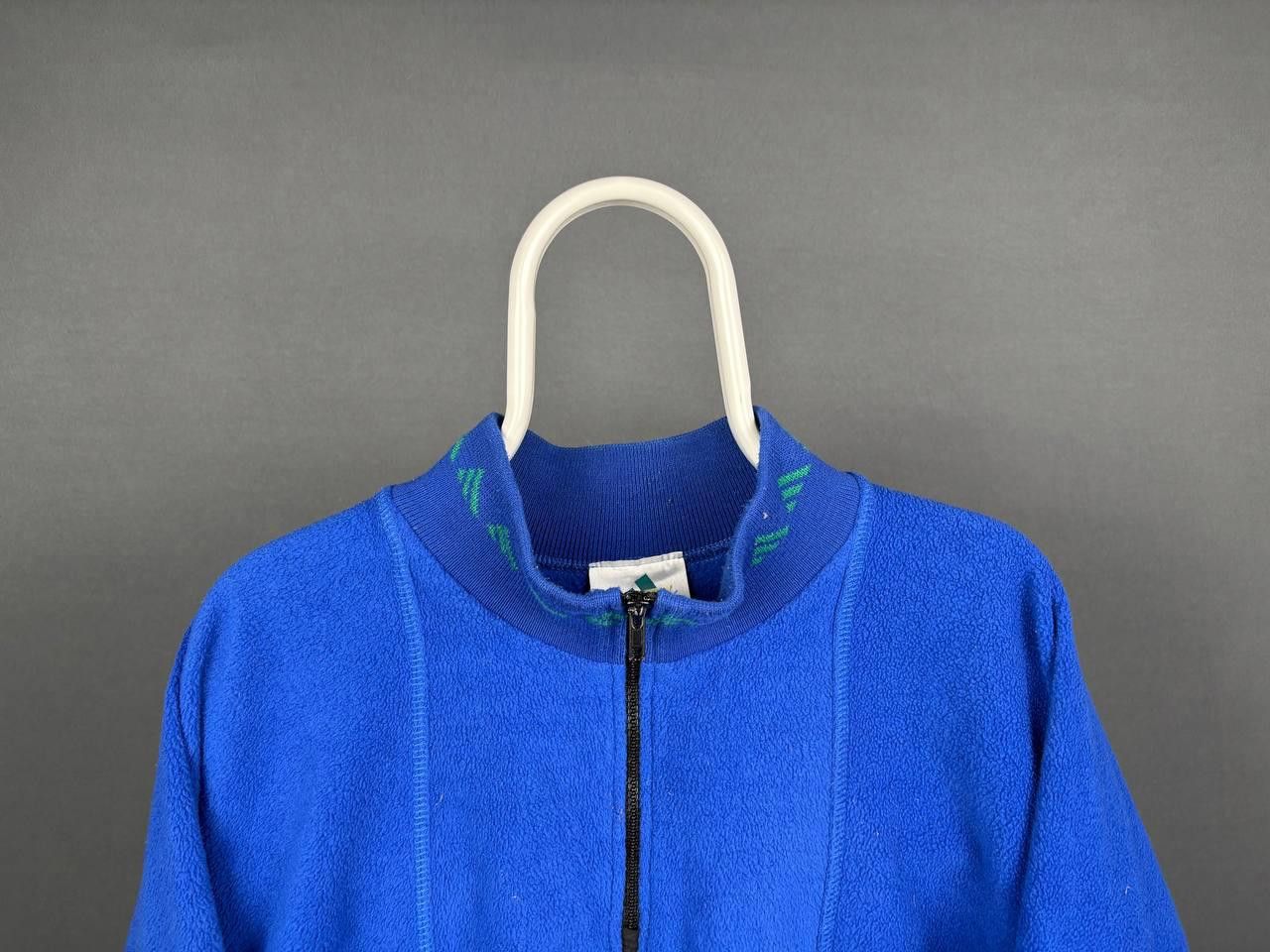 Adidas Adidas 90s Fleece Sweatshirt Size M Blue Vintage Size US M / EU 48-50 / 2 - 2 Thumbnail